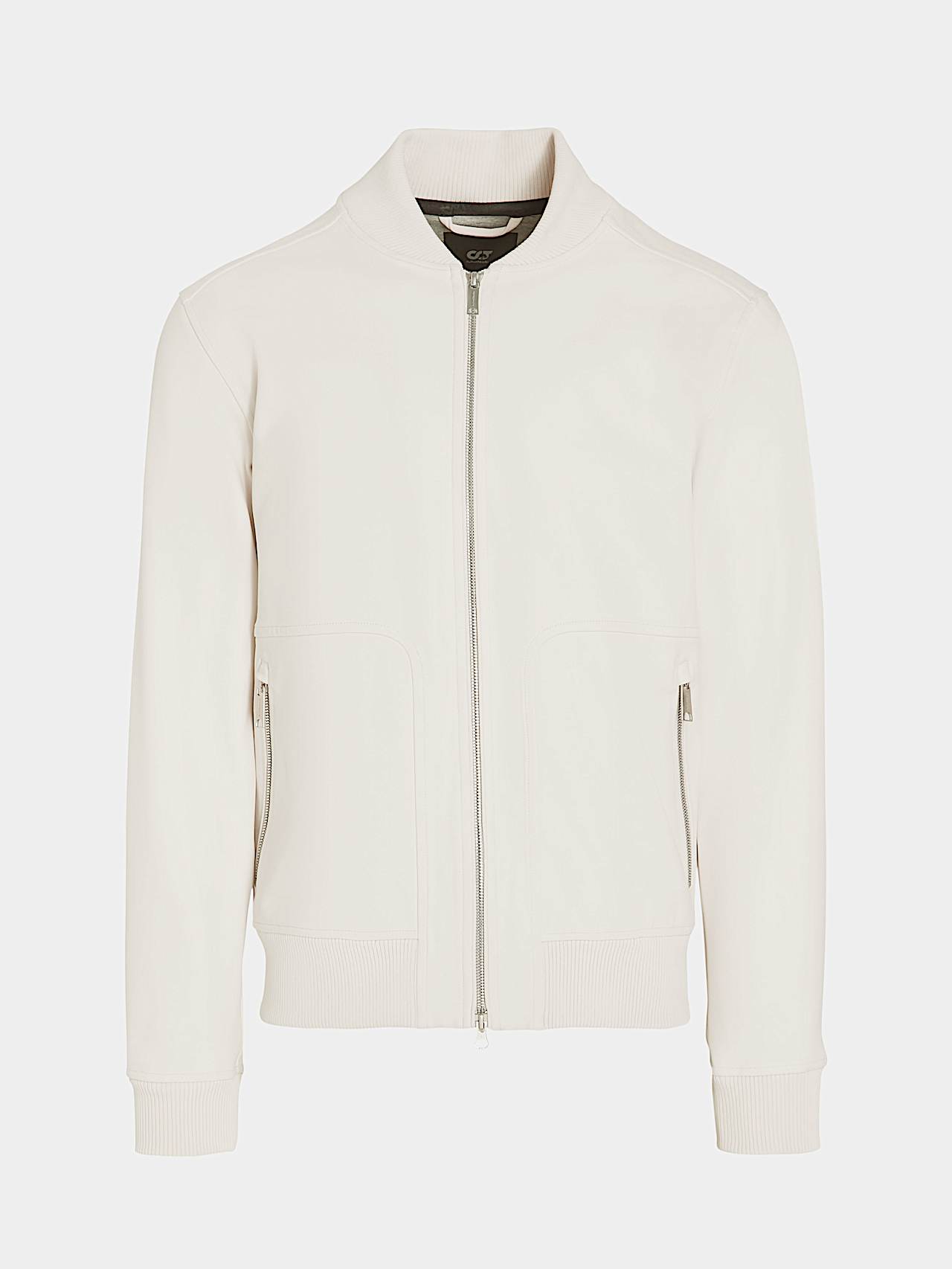 AlphaTauri | SROTA V2.Y7.01 | Cazadora bomber de Taurobran® impermeable in Color Hueso for Hombre