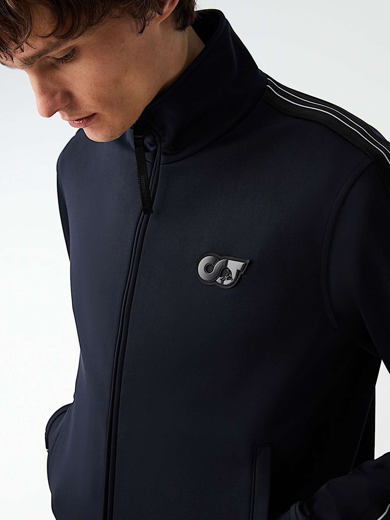 AlphaTauri | SEECE V1.Y8.02 | Veste de survêtement in Bleu Marine for Homme