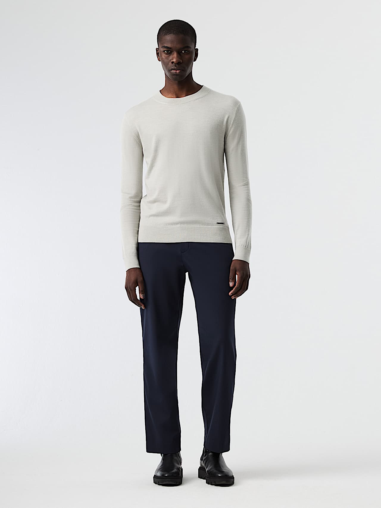 AlphaTauri | PAVE V1.Y8.02 | Pantalones de pernera recta in Azul Marino for Hombre