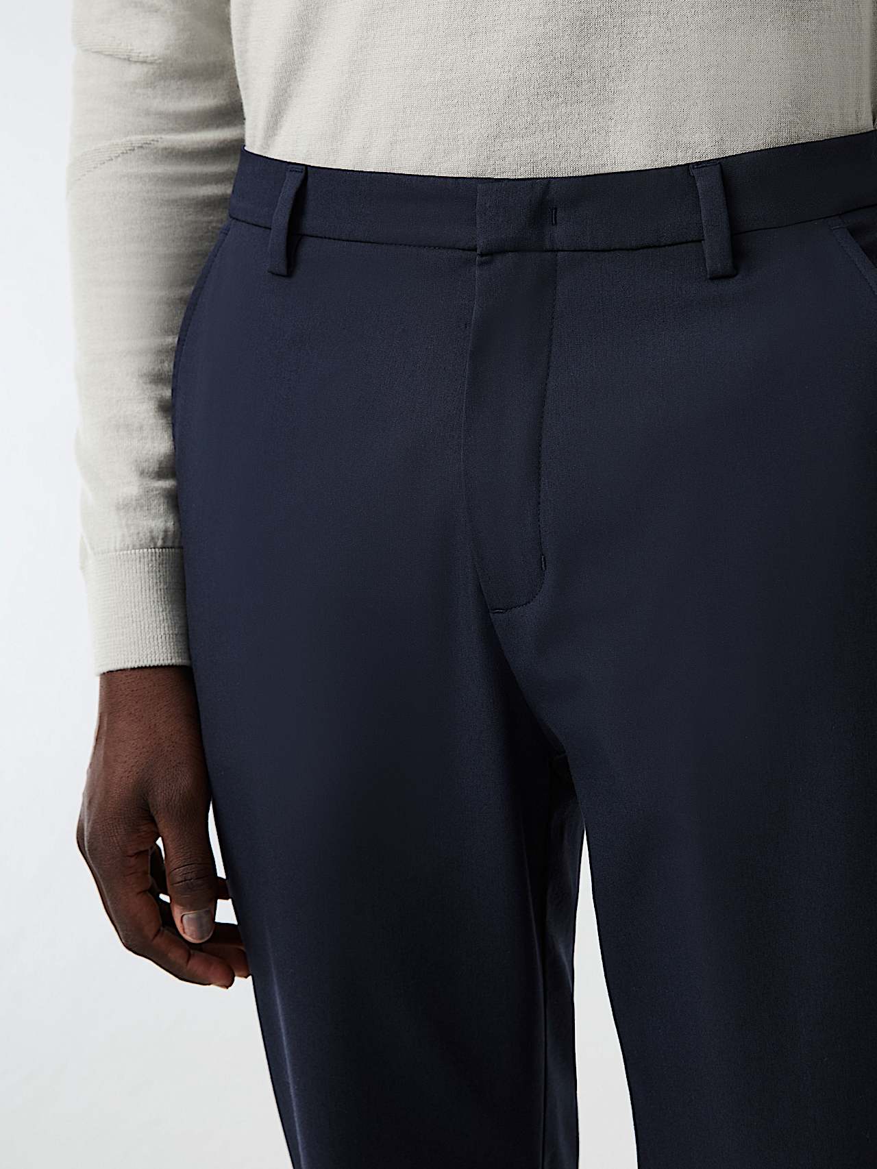 AlphaTauri | PAVE V1.Y8.02 | Pantalones de pernera recta in Azul Marino for Hombre