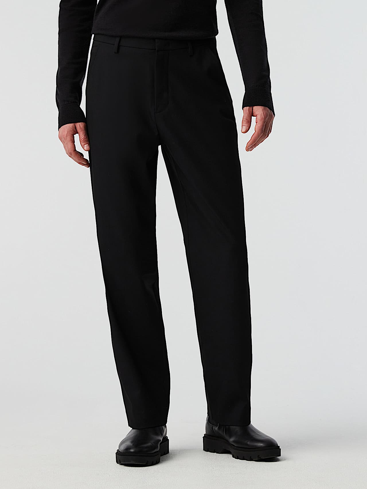 AlphaTauri | PAVE V1.Y8.02 | Pantalones de pernera recta in Negro for Hombre