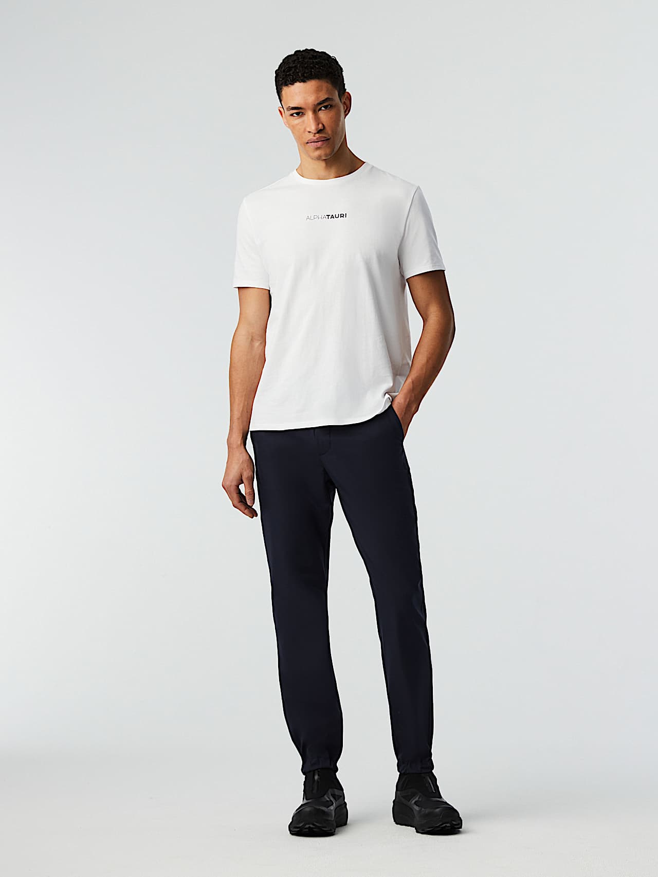 AlphaTauri | PALAN V1.Y8.02 | Pantalones de chándal tejido in Azul Marino for Hombre