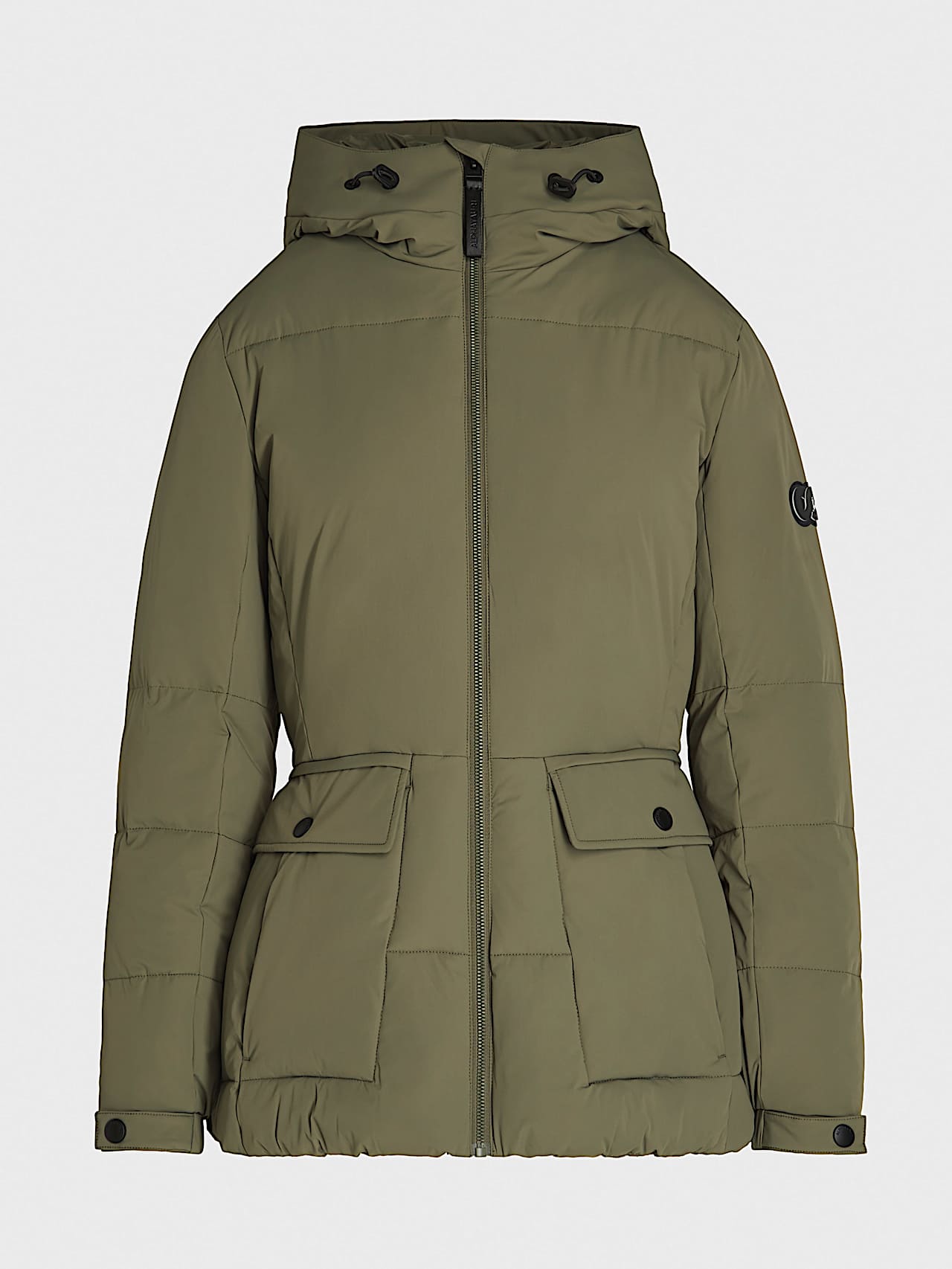 AlphaTauri | OLAS V1.Y8.02 | Chaqueta PrimaLoft® acolchada y ligera in Oliva for Mujer