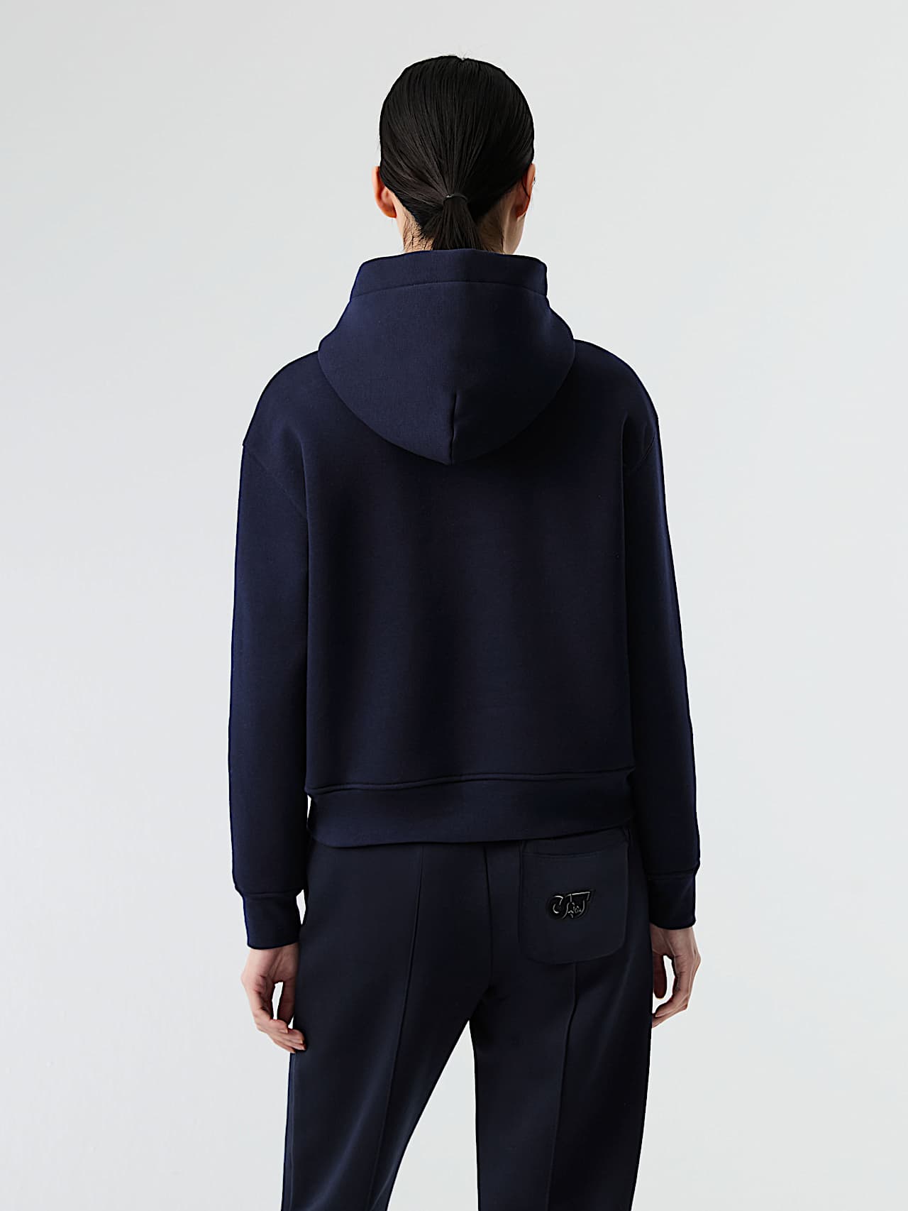 AlphaTauri | SERA V2.Y8.02 | Sudadera con capucha y logotipo de la marca in Azul Marino for Mujer