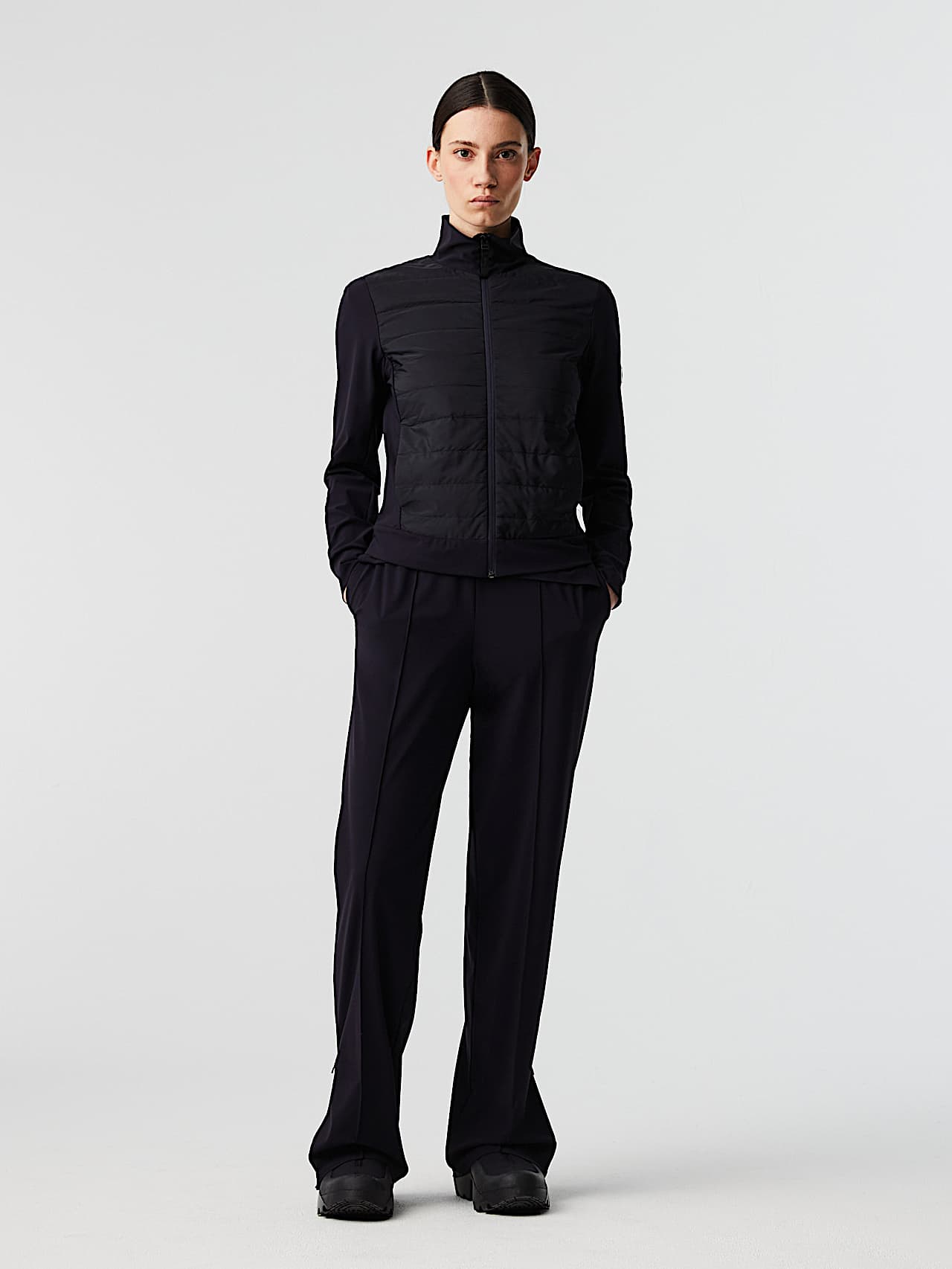 AlphaTauri | JEUTA V1.Y8.02 | Veste en jersey Power Stretch avec rembourrage à l’avant in Bleu Marine for Femme