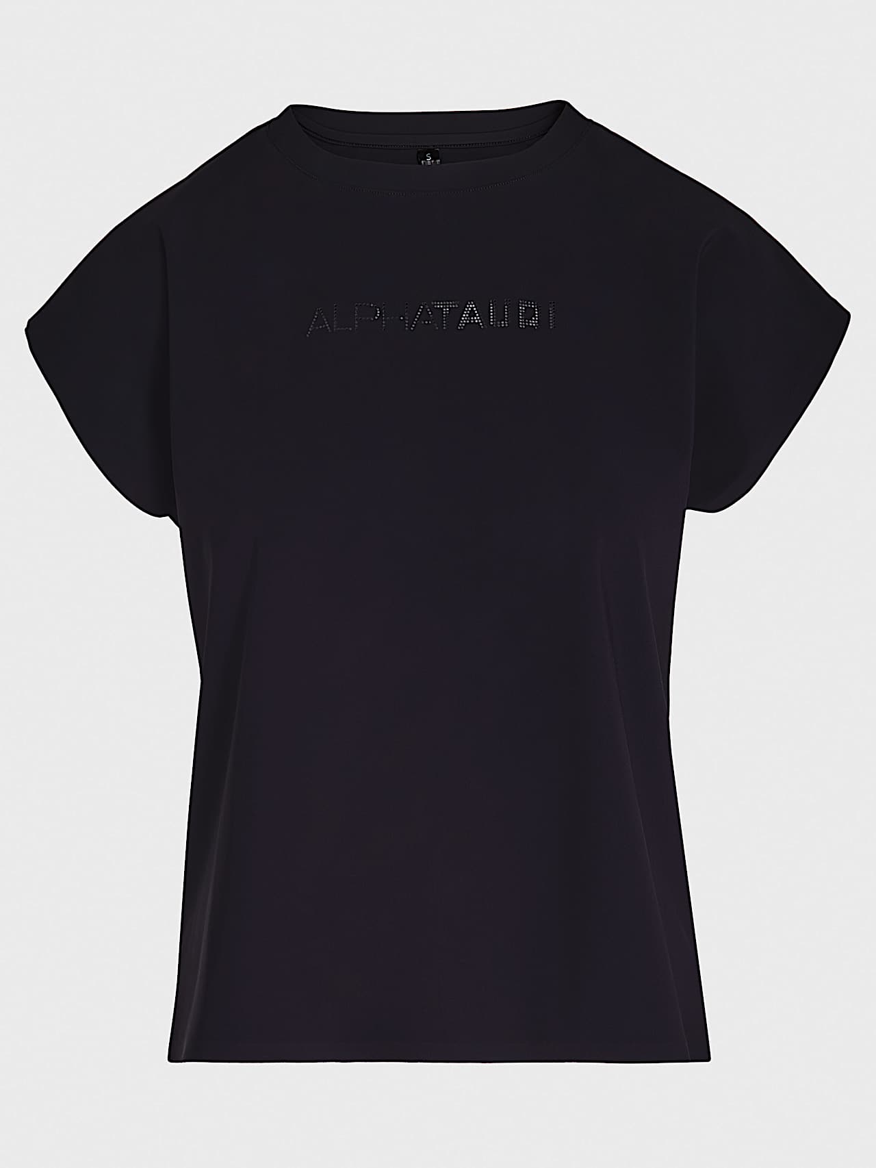 AlphaTauri | JEUWAL V2.Y8.02 | T-shirt en jersey Power Stretch in Bleu Marine for Femme