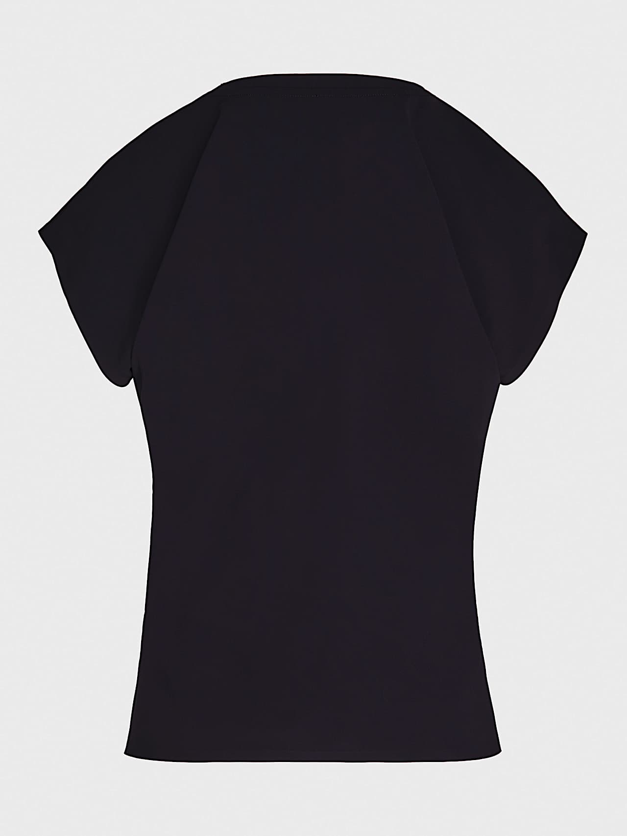 AlphaTauri | JEUWAL V2.Y8.02 | T-shirt en jersey Power Stretch in Bleu Marine for Femme