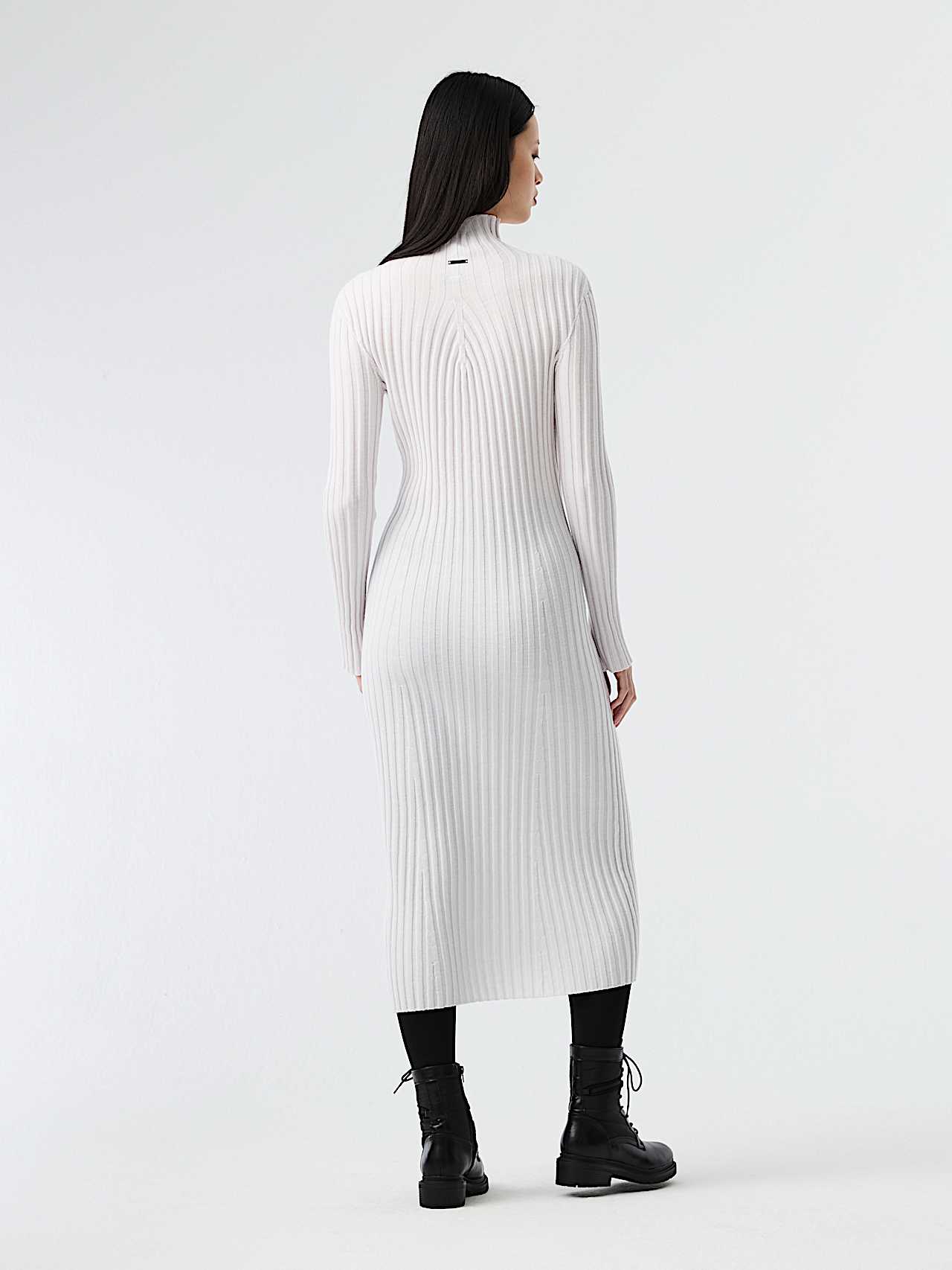 AlphaTauri | FOLAS V1.Y8.02 | Abito in maglia 3D senza cuciture in Bianco for Donna