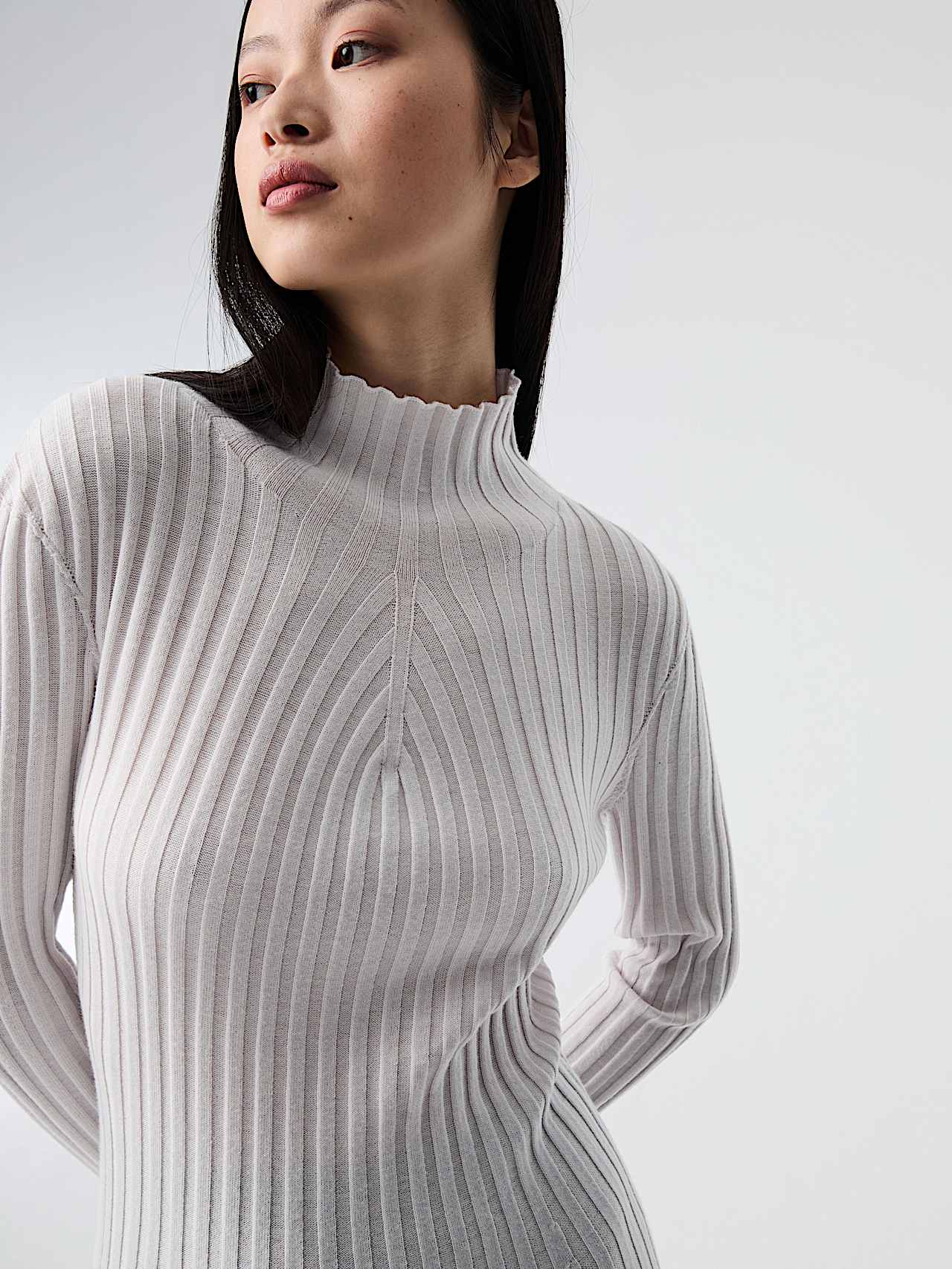 AlphaTauri | FOLAS V1.Y8.02 | Abito in maglia 3D senza cuciture in Bianco for Donna