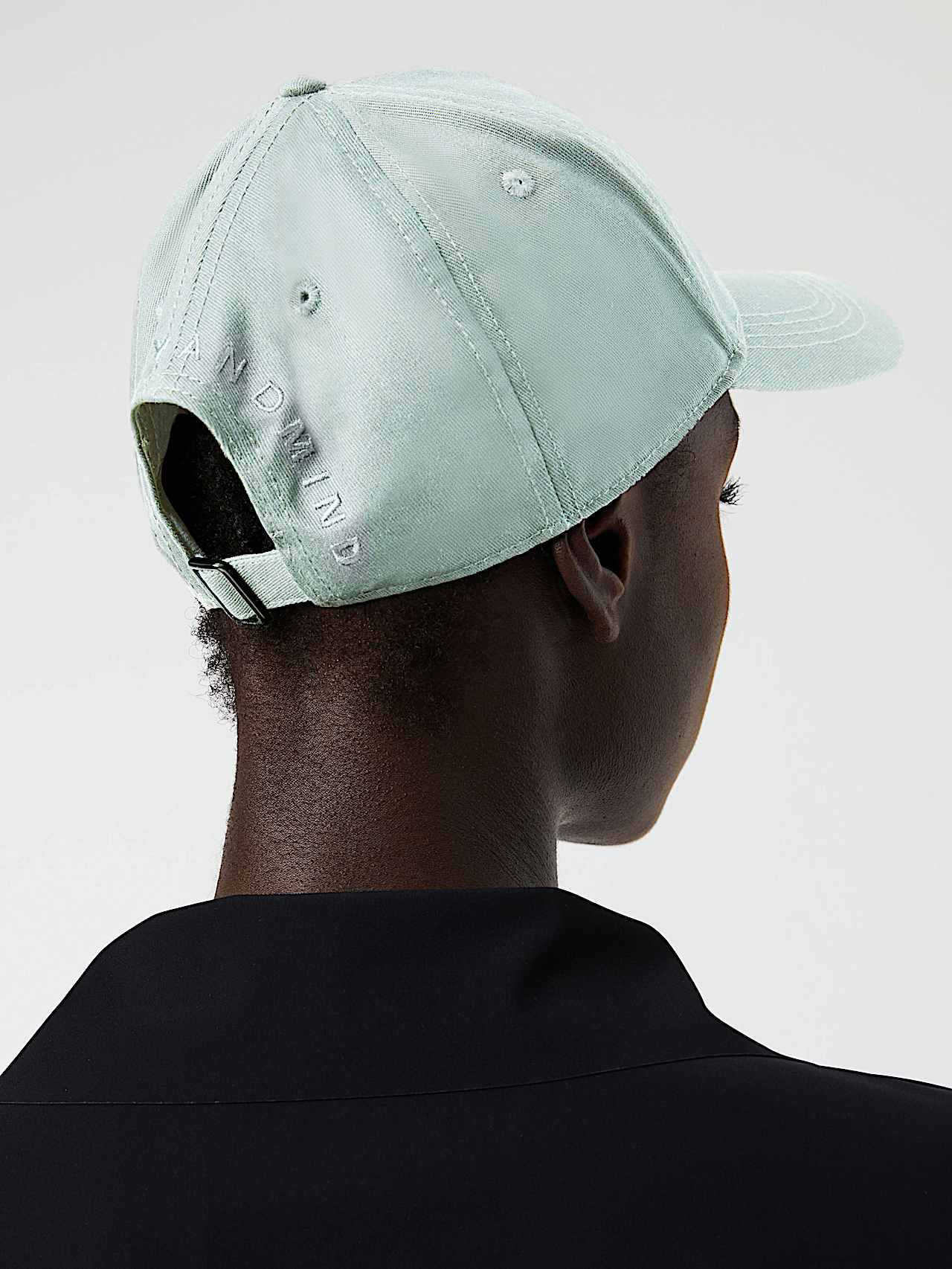 AlphaTauri | AVISI V3.Y7.01  | Signature-Cap mit abgerundetem Schirm in Dunkles Mintgrün für Unisex