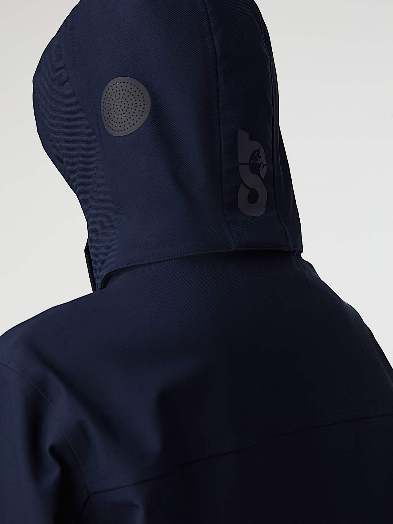 AlphaTauri | KOOV V11.Y8.01 | Parka pliable déperlante emblématique en Taurobran® in Bleu Marine for Homme