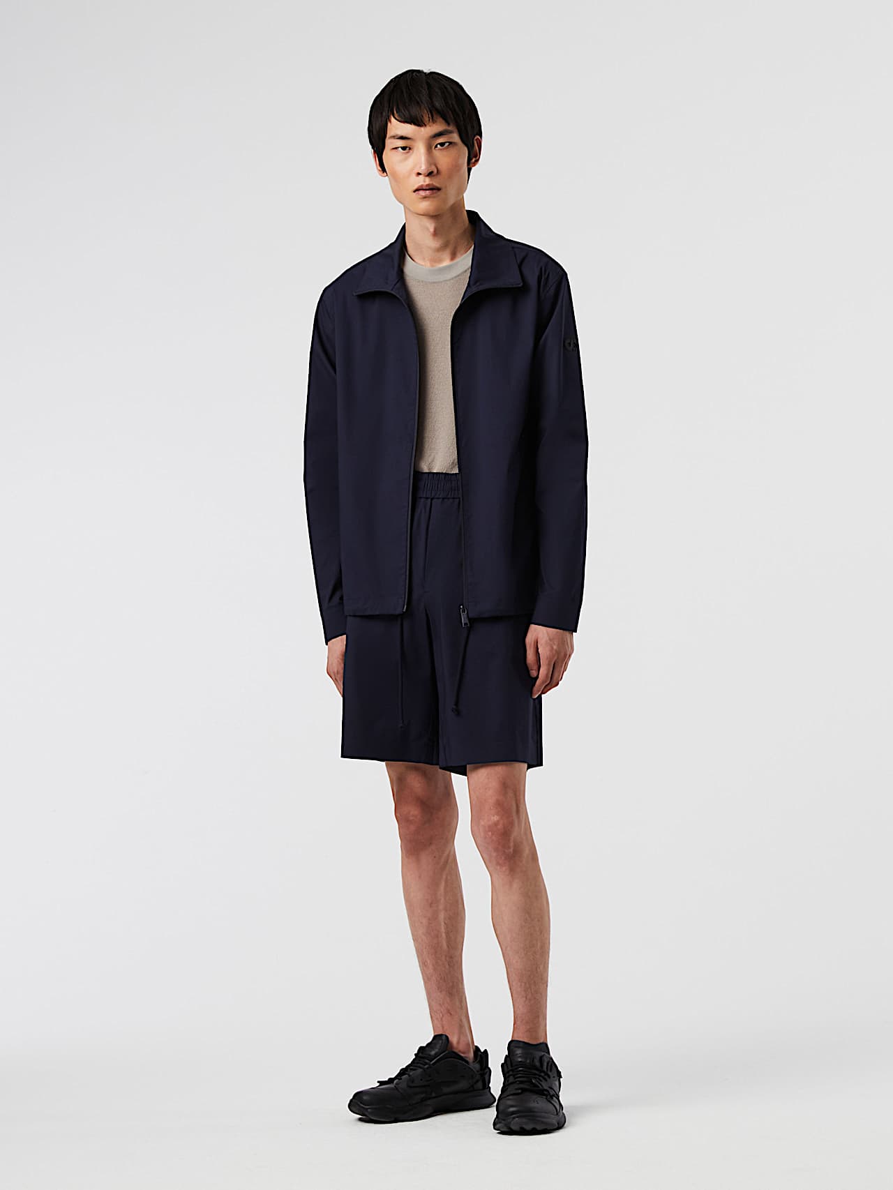 AlphaTauri | WLAN V1.Y8.01 | Surchemise déperlante in Bleu Marine for Homme