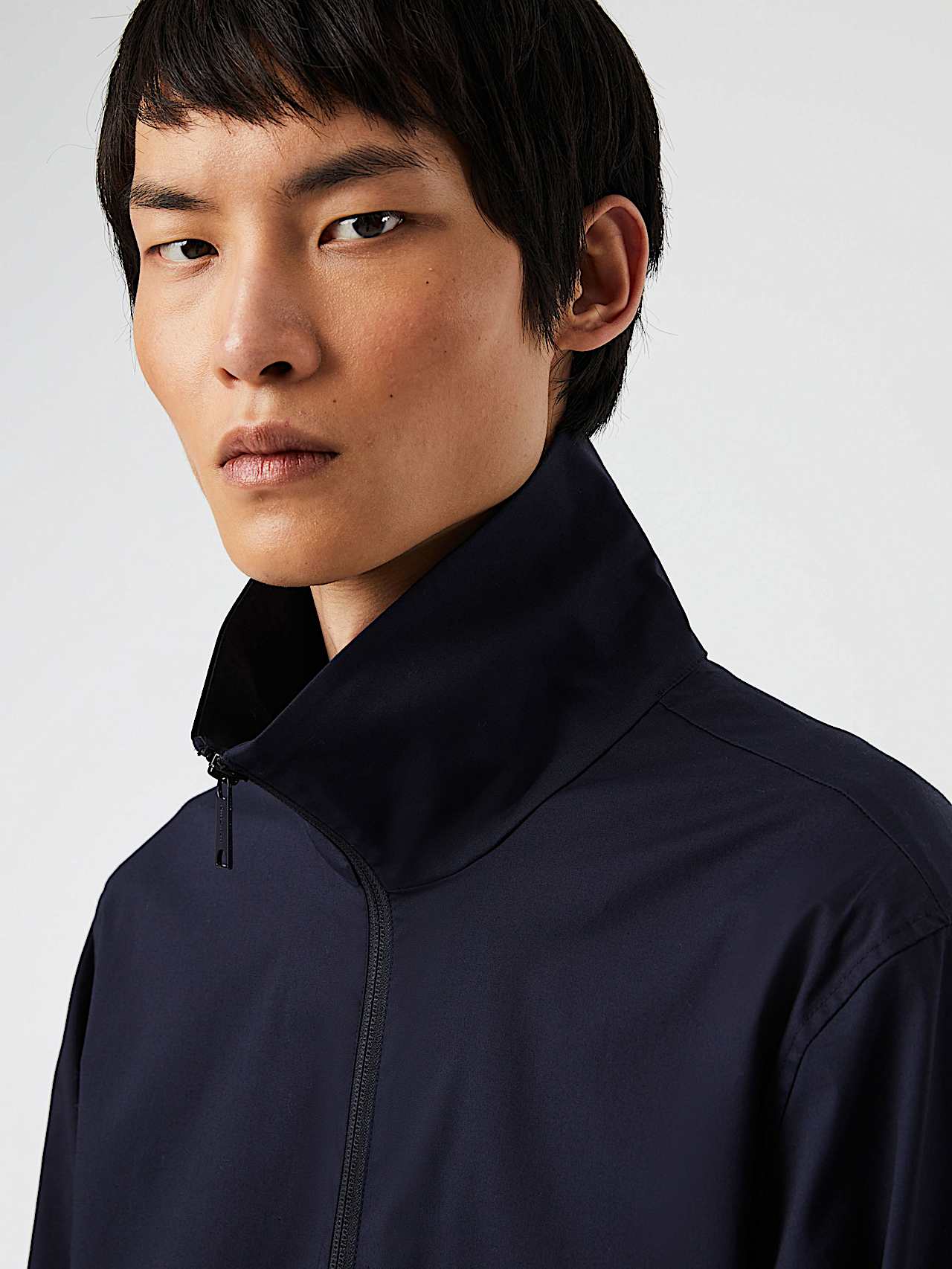 AlphaTauri | WLAN V1.Y8.01 | Surchemise déperlante in Bleu Marine for Homme