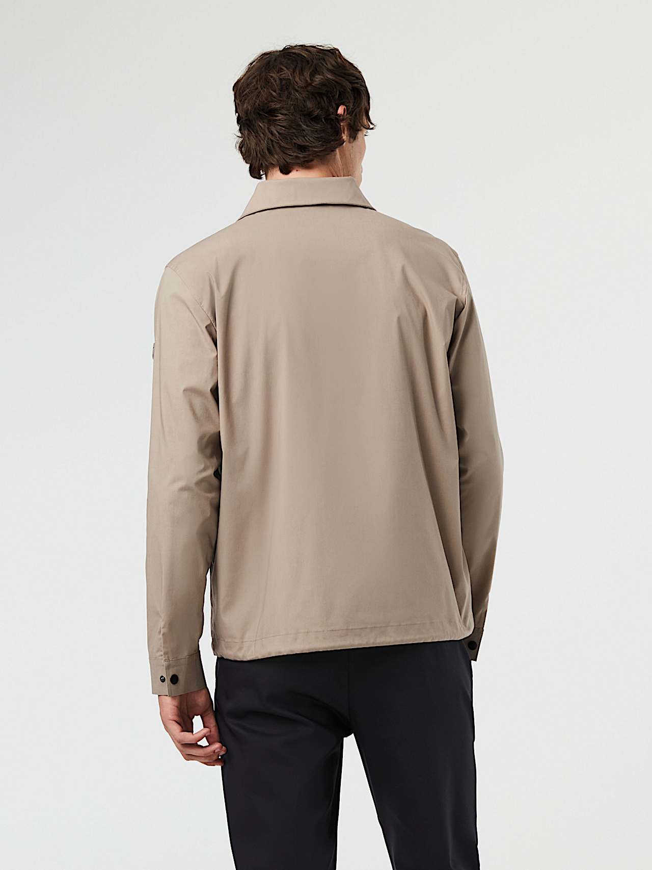 AlphaTauri | WLAN V1.Y8.01 | Surchemise déperlante in Taupe/Brun for Homme