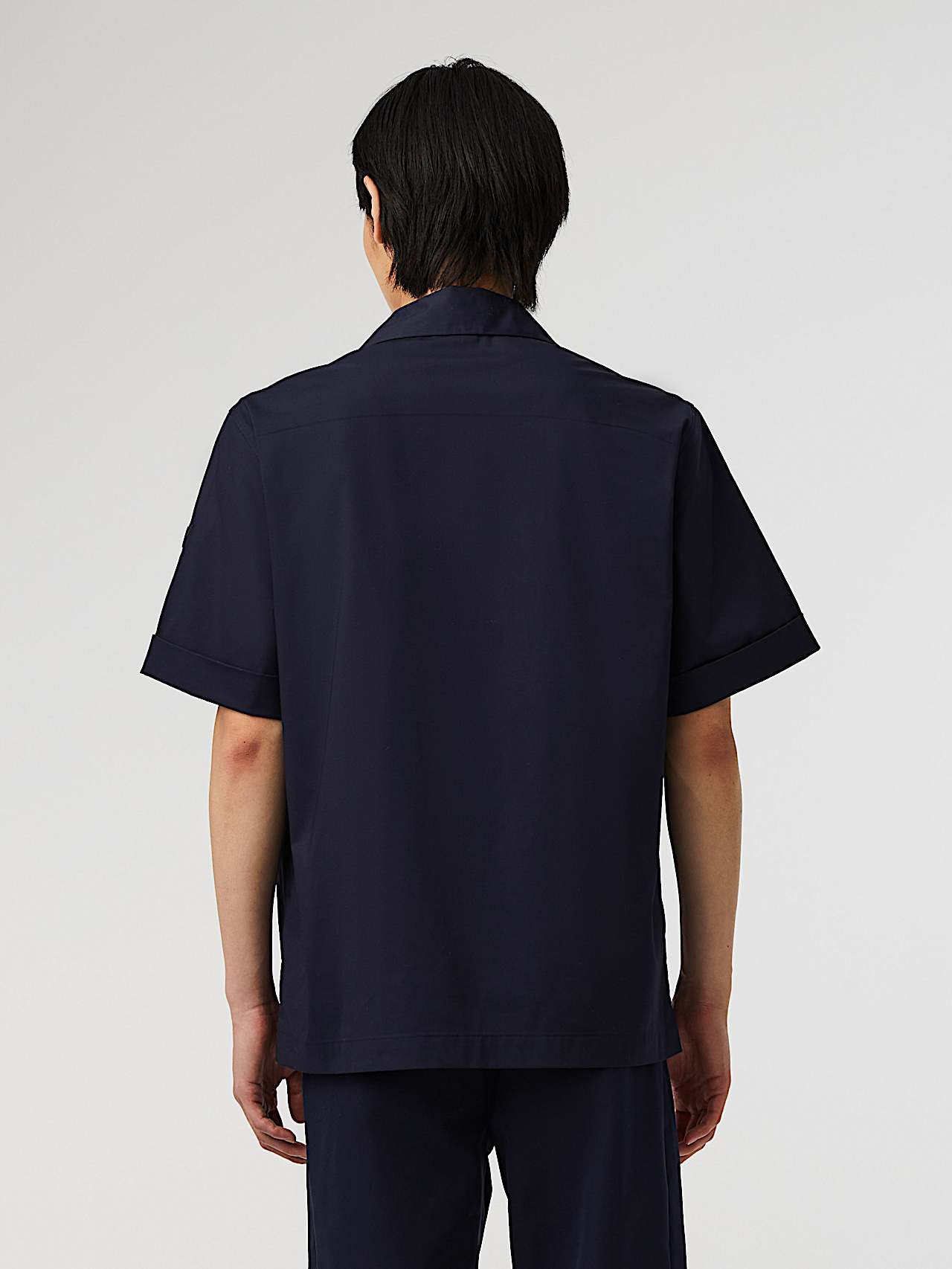 AlphaTauri | WELSH V1.Y8.01 | Camisa de manga corta resistente al agua in Azul Marino for Hombre