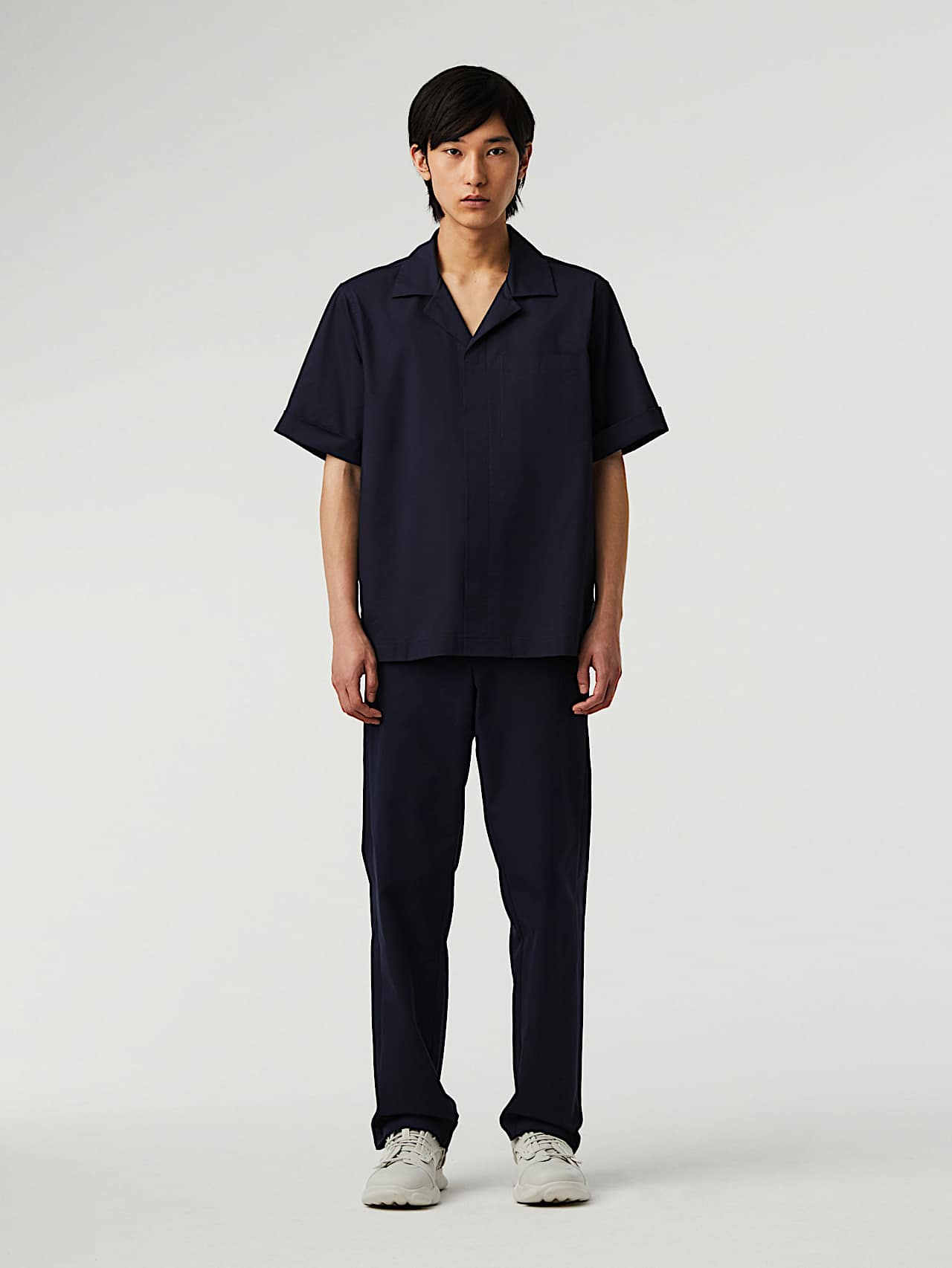 AlphaTauri | WELSH V1.Y8.01 | Camisa de manga corta resistente al agua in Azul Marino for Hombre