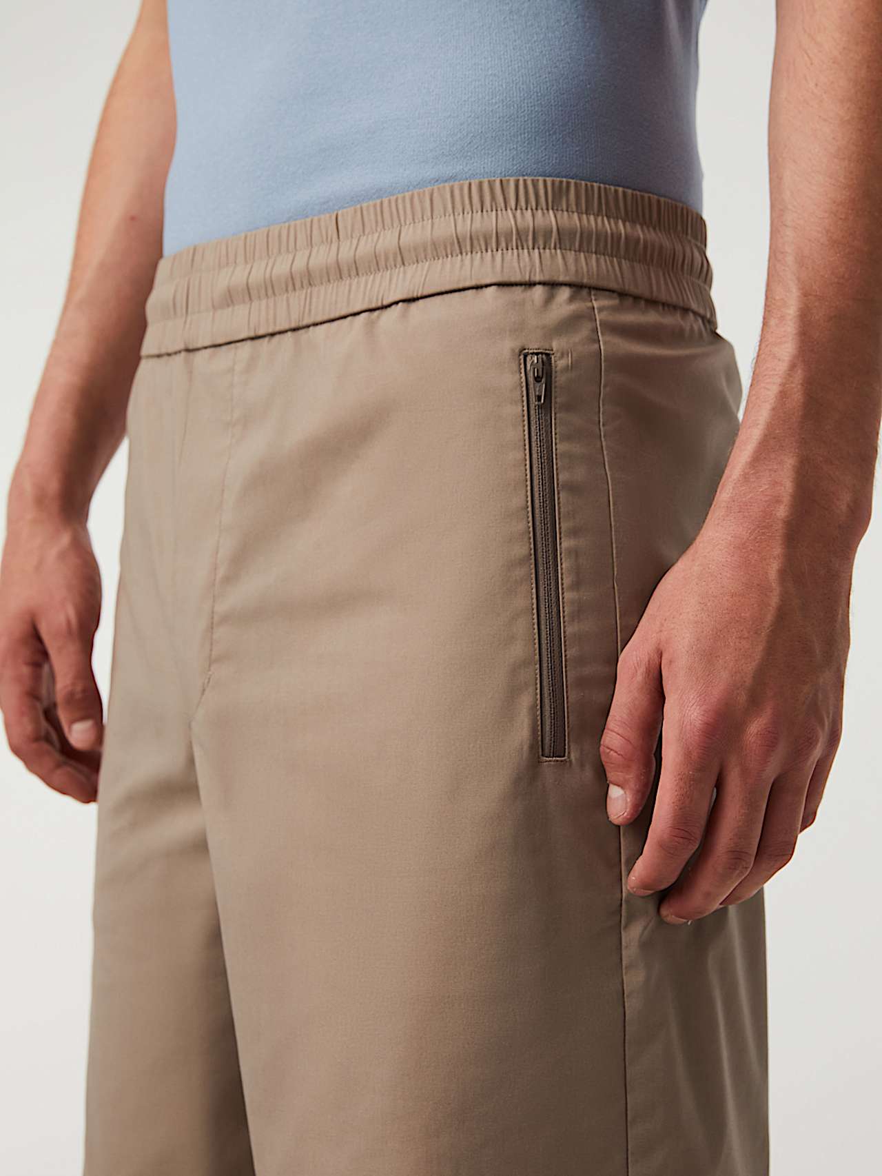 AlphaTauri | PHYBEA V1.Y8.01 | Pantaloncini idrorepellente in Tortora/Marrone for Uomo