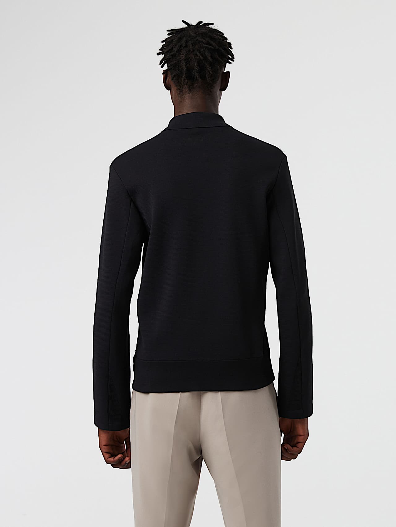 AlphaTauri | FANOA V1.Y8.01 | Veste en maille performance in Noir for Homme