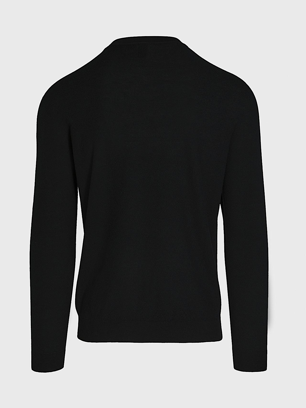AlphaTauri | FACAS V2.Y8.01 | Seamless 3D Knit Cashmere-Coolmax® Sweater in Black for Men