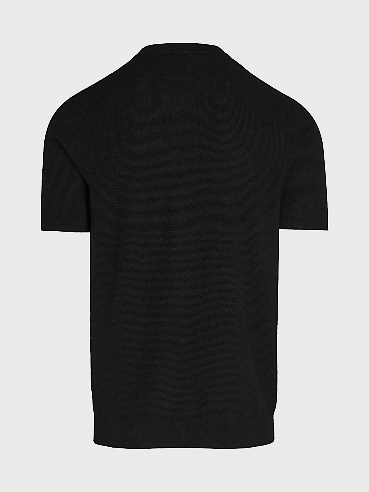 AlphaTauri | FECAS V2.Y8.01 | Nahtloses 3D-Strick-T-Shirt aus Kaschmir und Coolmax® in Schwarz für Herren