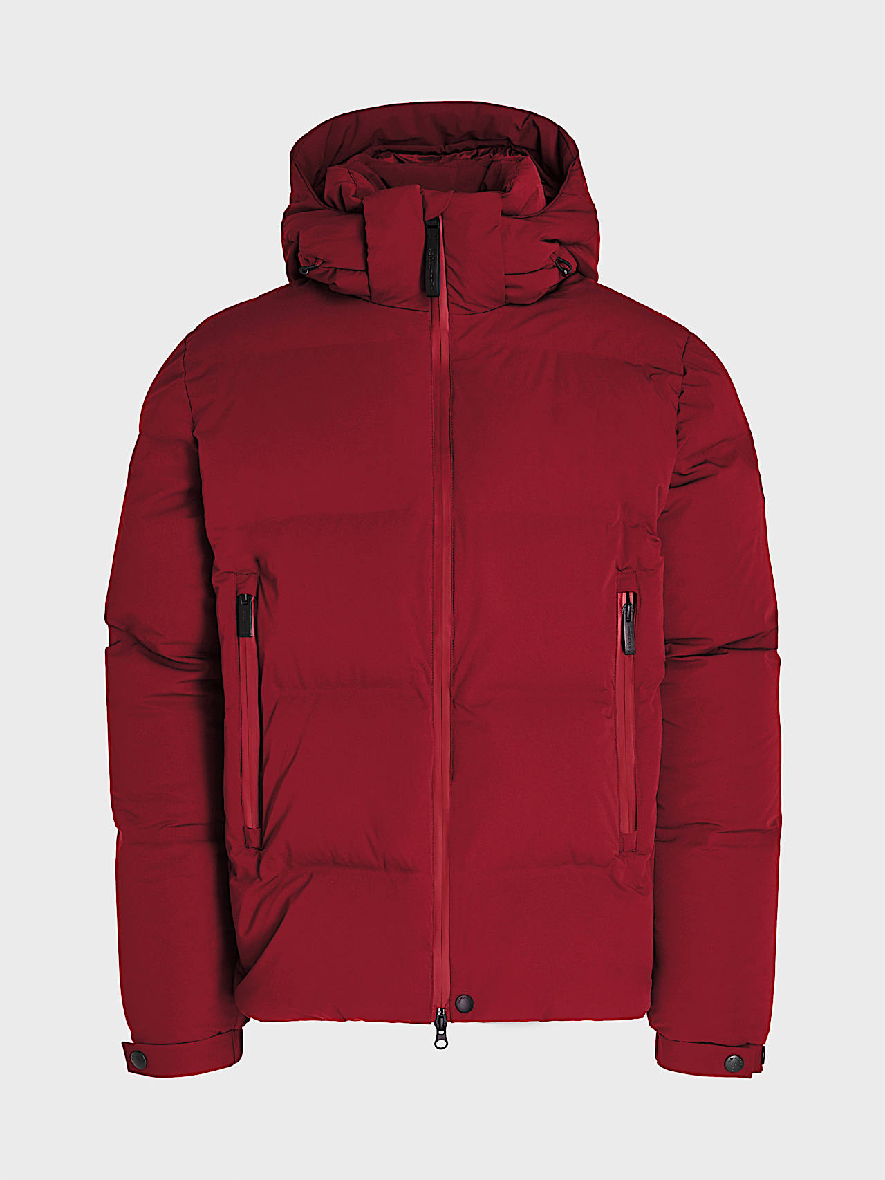 AlphaTauri | ODORU V3.Y8.02 | Padded Down Puffer Jacket in Dark Berry for Men