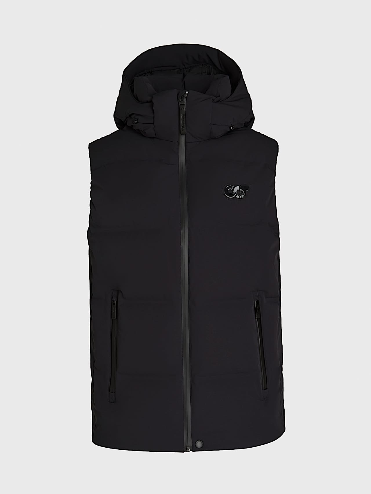 AlphaTauri | OCOAV V1.Y8.02 | Gilet doudoune matelassé en duvet in Noir for Homme