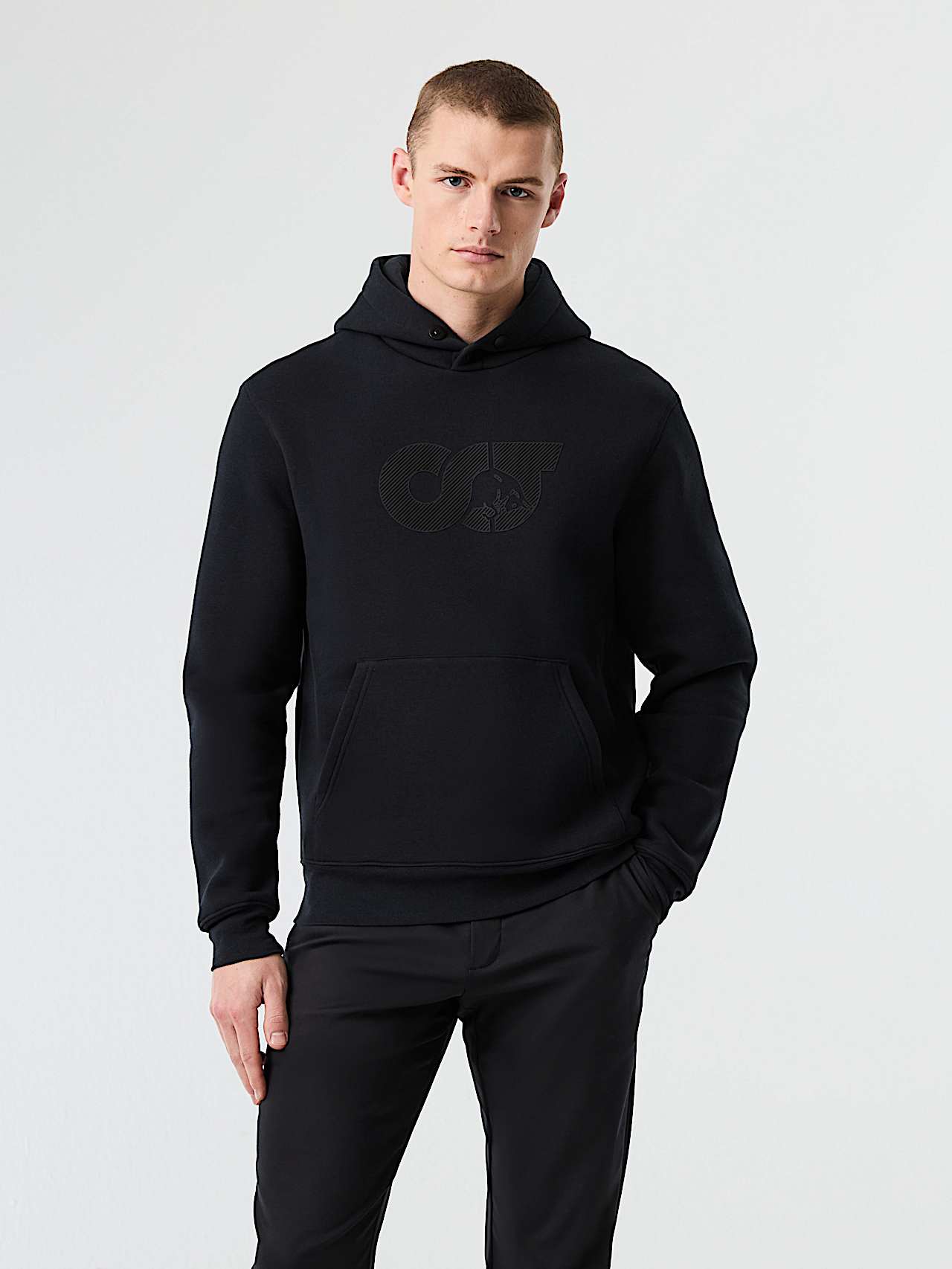AlphaTauri | SHERO V2.Y8.02 | Sudadera con capucha y logotipo de la marca in Negro for Hombre