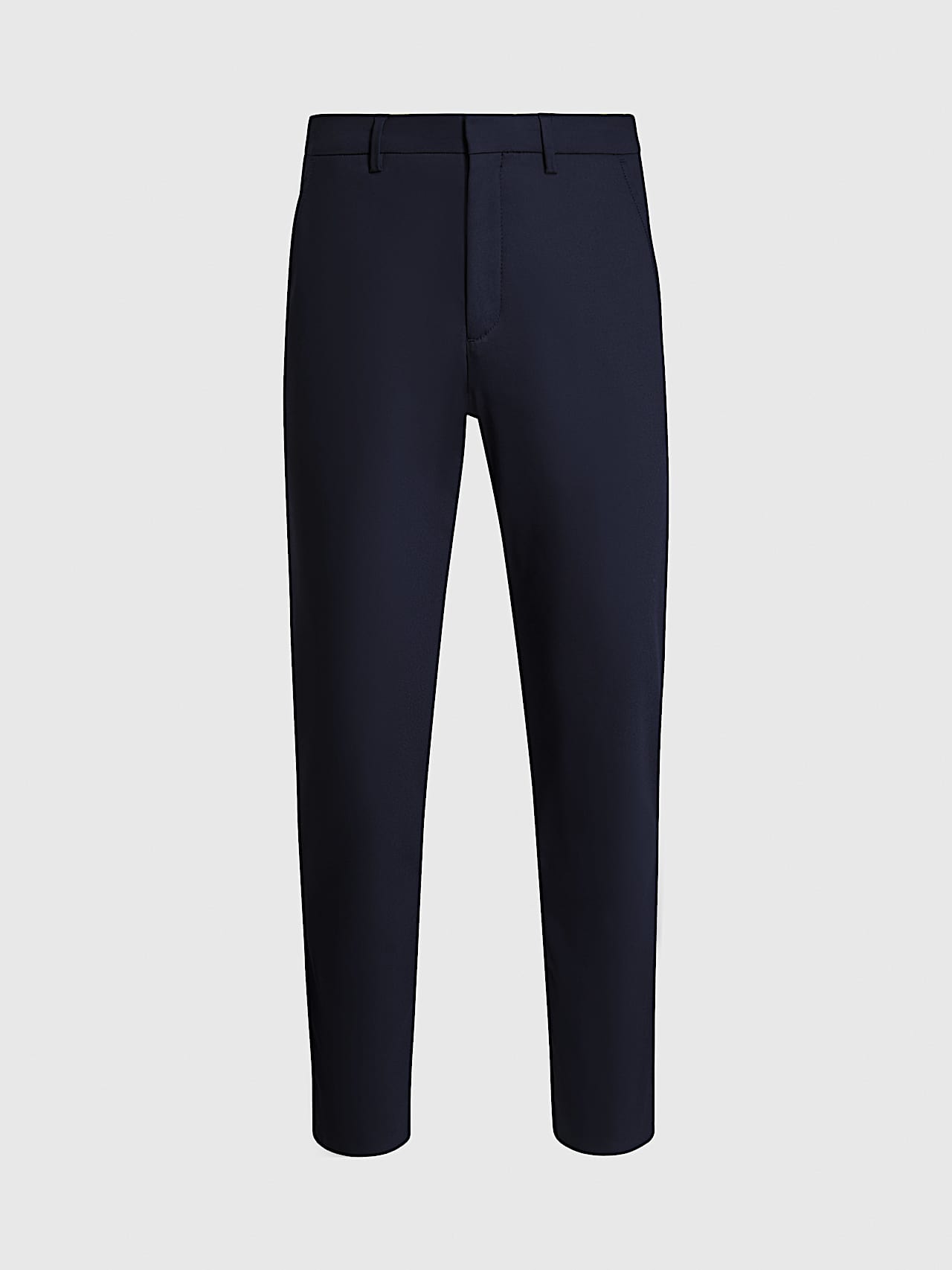 AlphaTauri | PADEN V2.Y9.01 | Pantaloni in cotone elasticizzato con piega in Blu Marino for Uomo AlphaTauri | PADEN V2.Y9.01 | Pantaloni in cotone elasticizzato con piega in Blu Marino for Uomo