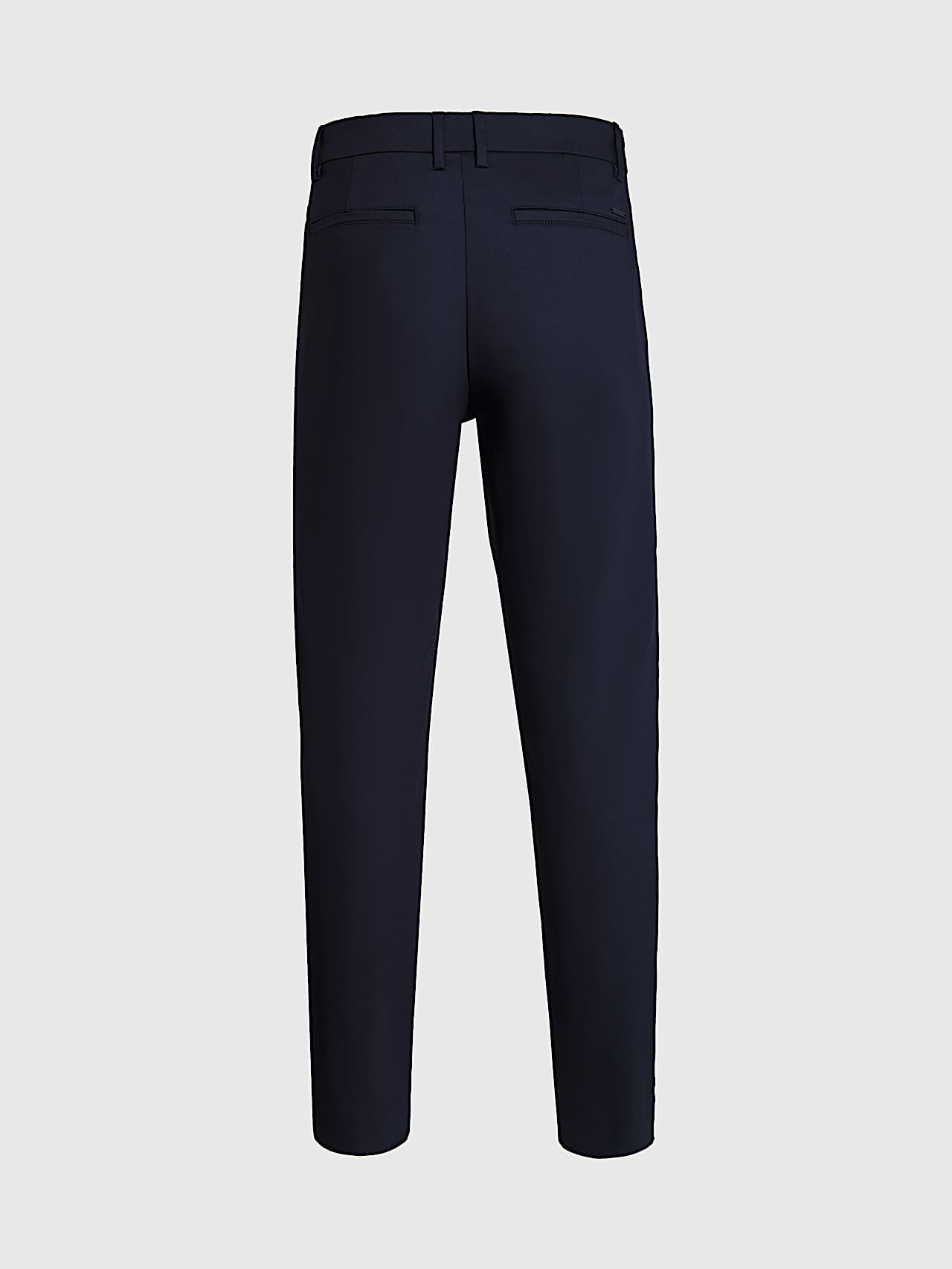AlphaTauri | PADEN V2.Y9.01 | Pantalon plissé en coton stretch in Bleu Marine for Homme AlphaTauri | PADEN V2.Y9.01 | Pantalon plissé en coton stretch in Bleu Marine for Homme
