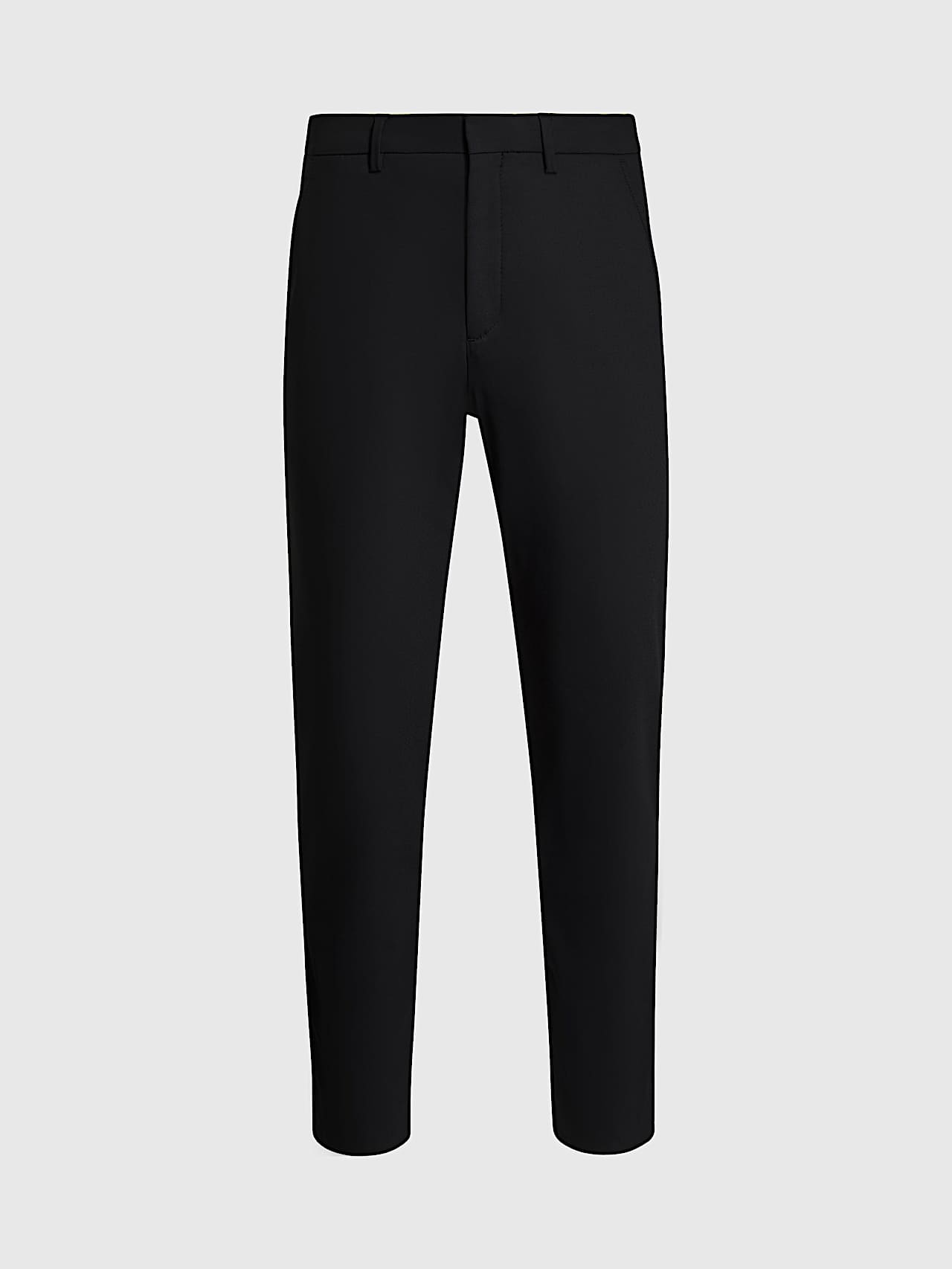 AlphaTauri | PADEN V2.Y9.01 | Pantalon plissé en coton stretch in Noir for Homme AlphaTauri | PADEN V2.Y9.01 | Pantalon plissé en coton stretch in Noir for Homme