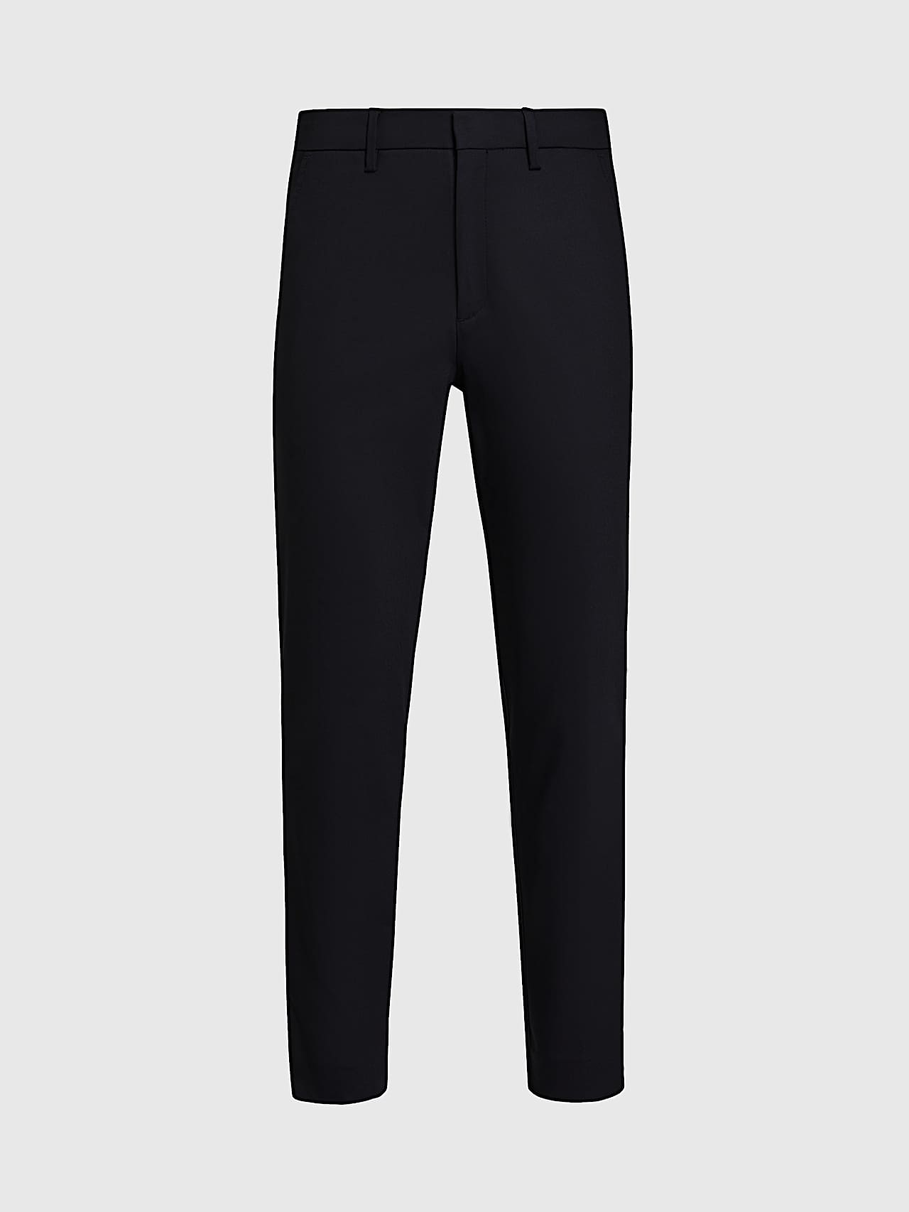 AlphaTauri | PADEN V2.Y9.01 | Pleated Stretch Cotton Pants in Black for Men AlphaTauri | PADEN V2.Y9.01 | Pleated Stretch Cotton Pants in Black for Men
