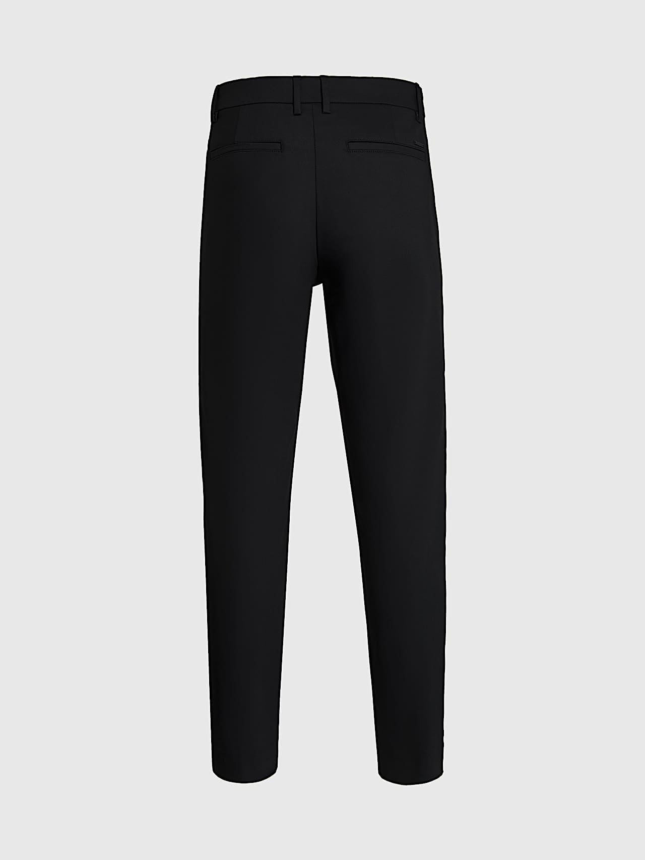 AlphaTauri | PADEN V2.Y9.01 | Pantalon plissé en coton stretch in Noir for Homme AlphaTauri | PADEN V2.Y9.01 | Pantalon plissé en coton stretch in Noir for Homme