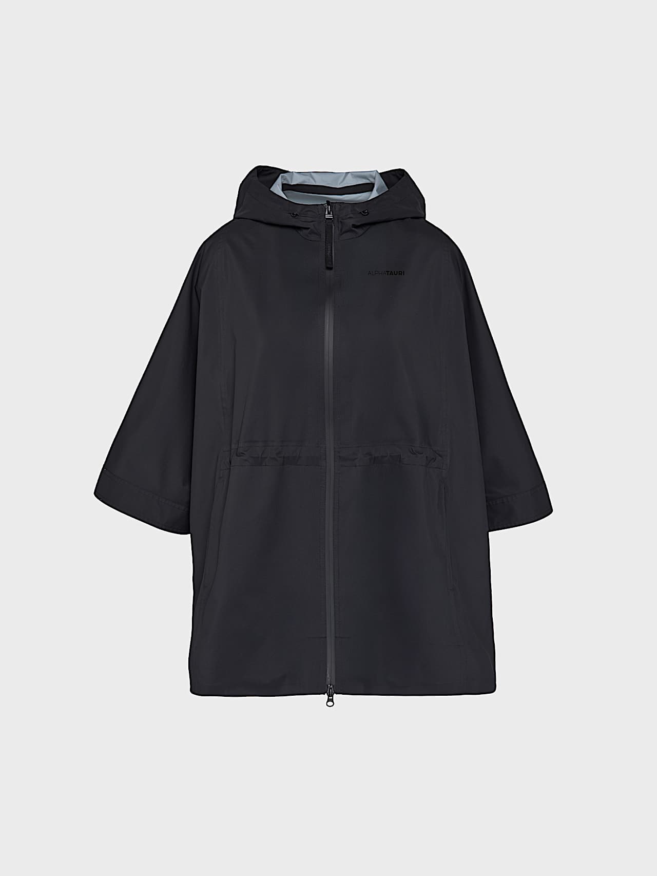 AlphaTauri | ONA V1.Y9.02 | Wasserdichter Regenponcho in Black für Damen