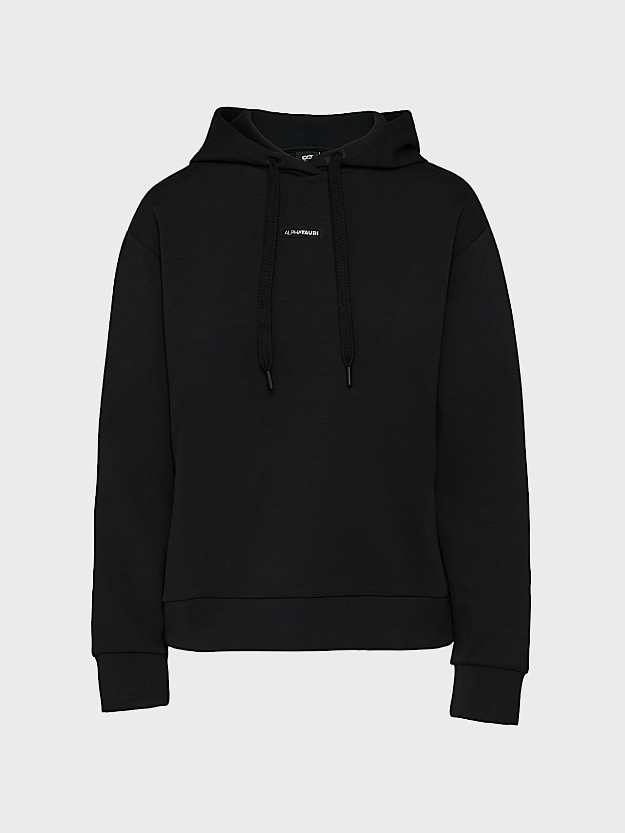 AlphaTauri | SURI V1.Y9.02 | Relaxed Fit Interlock Hoodie in Black for Women