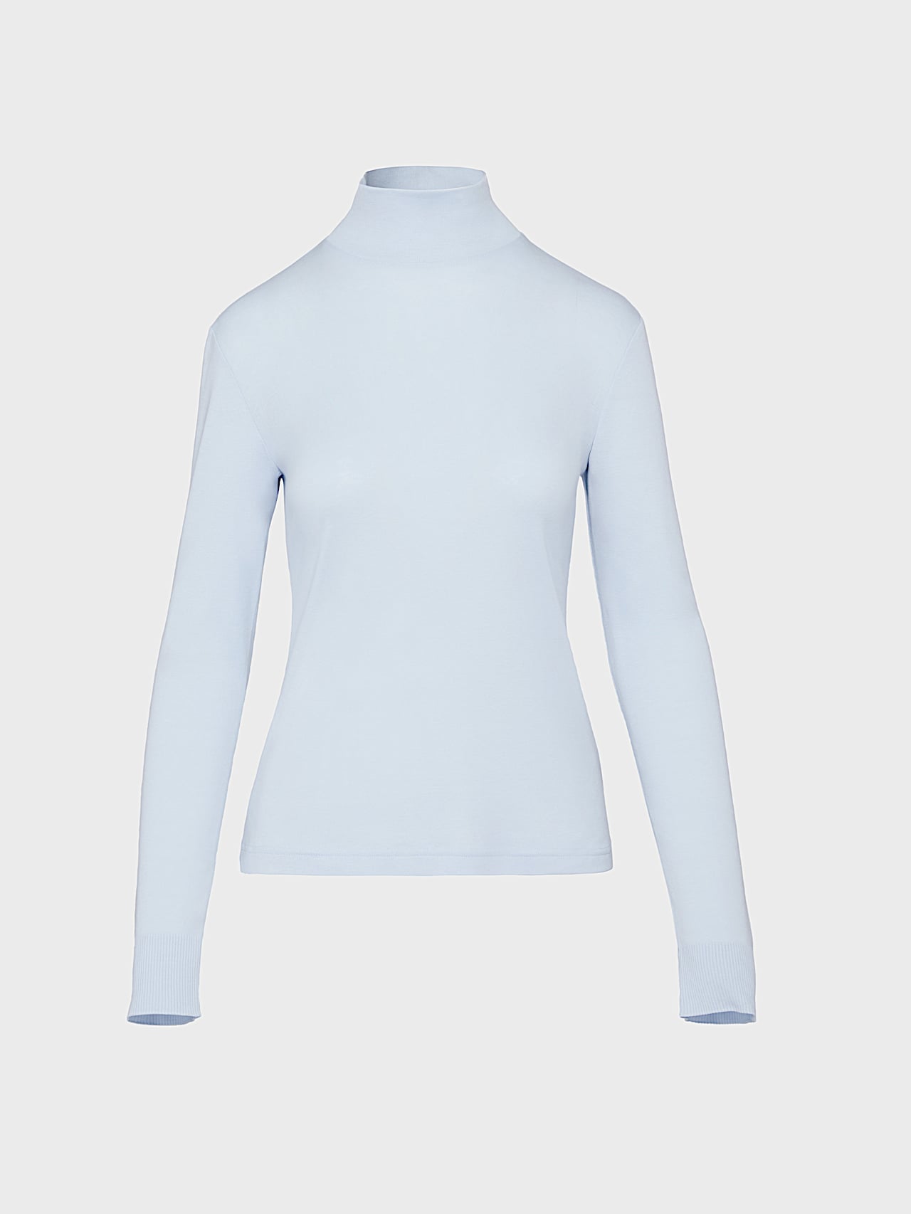 AlphaTauri | SUE V1.Y9.02 | Dolcevita a maniche lunghe vestibilità aderente in Sky Blue for Donna