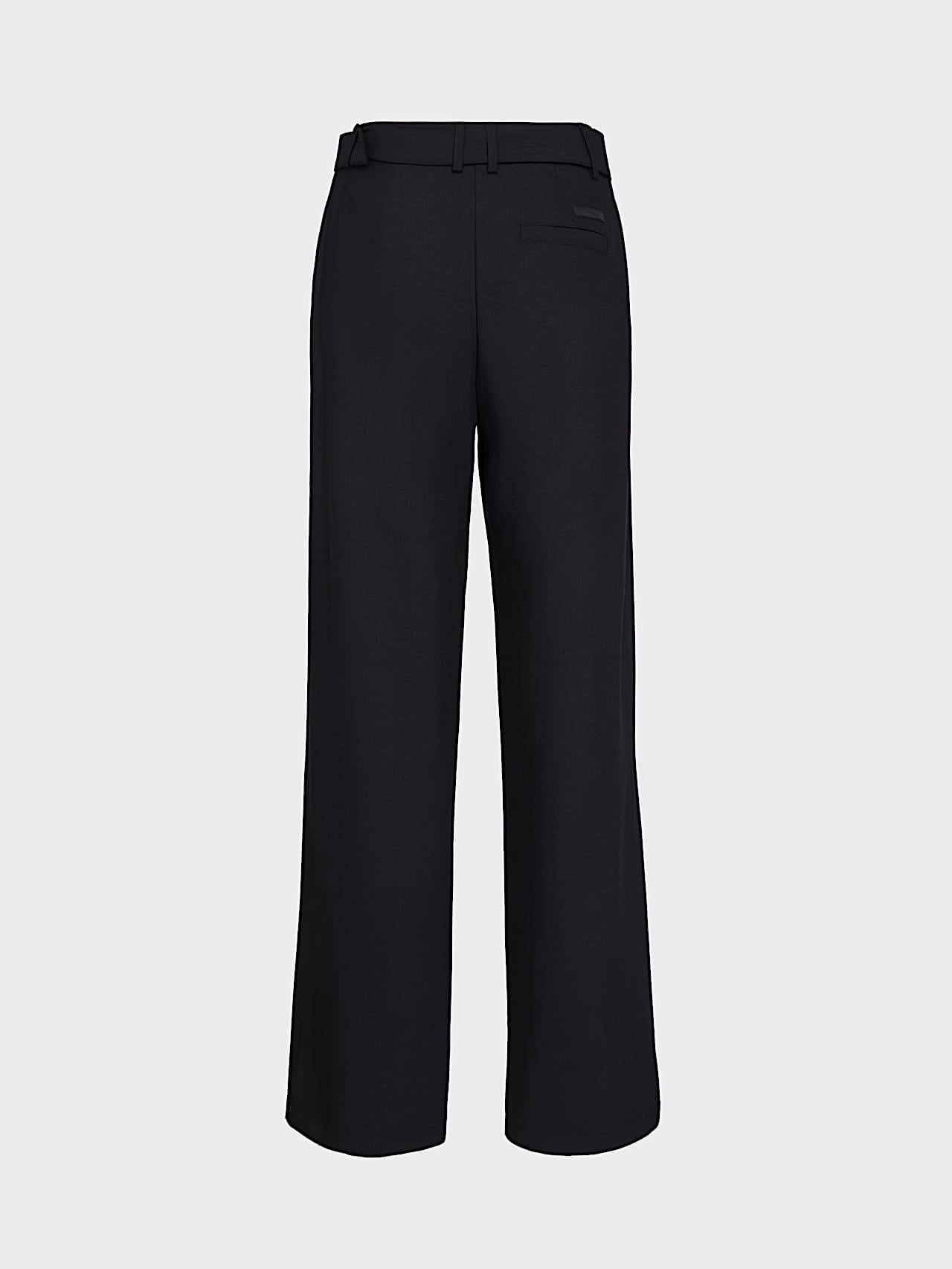 AlphaTauri | PIP V1.Y9.02 | Pantalon plissé coupe large avec ceinture in Black for Femme
