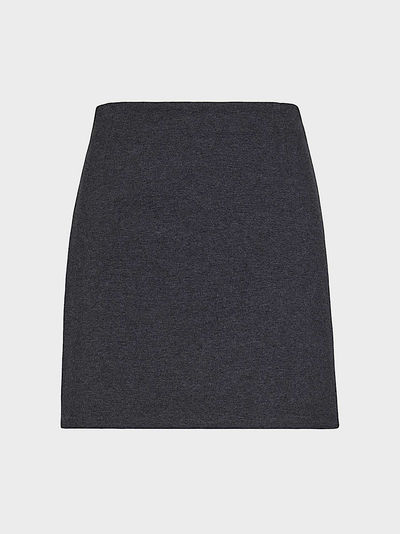 AlphaTauri | POE V1.Y9.02 | Cotton-blend Mini Skirt in Dark Grey Melange for Women