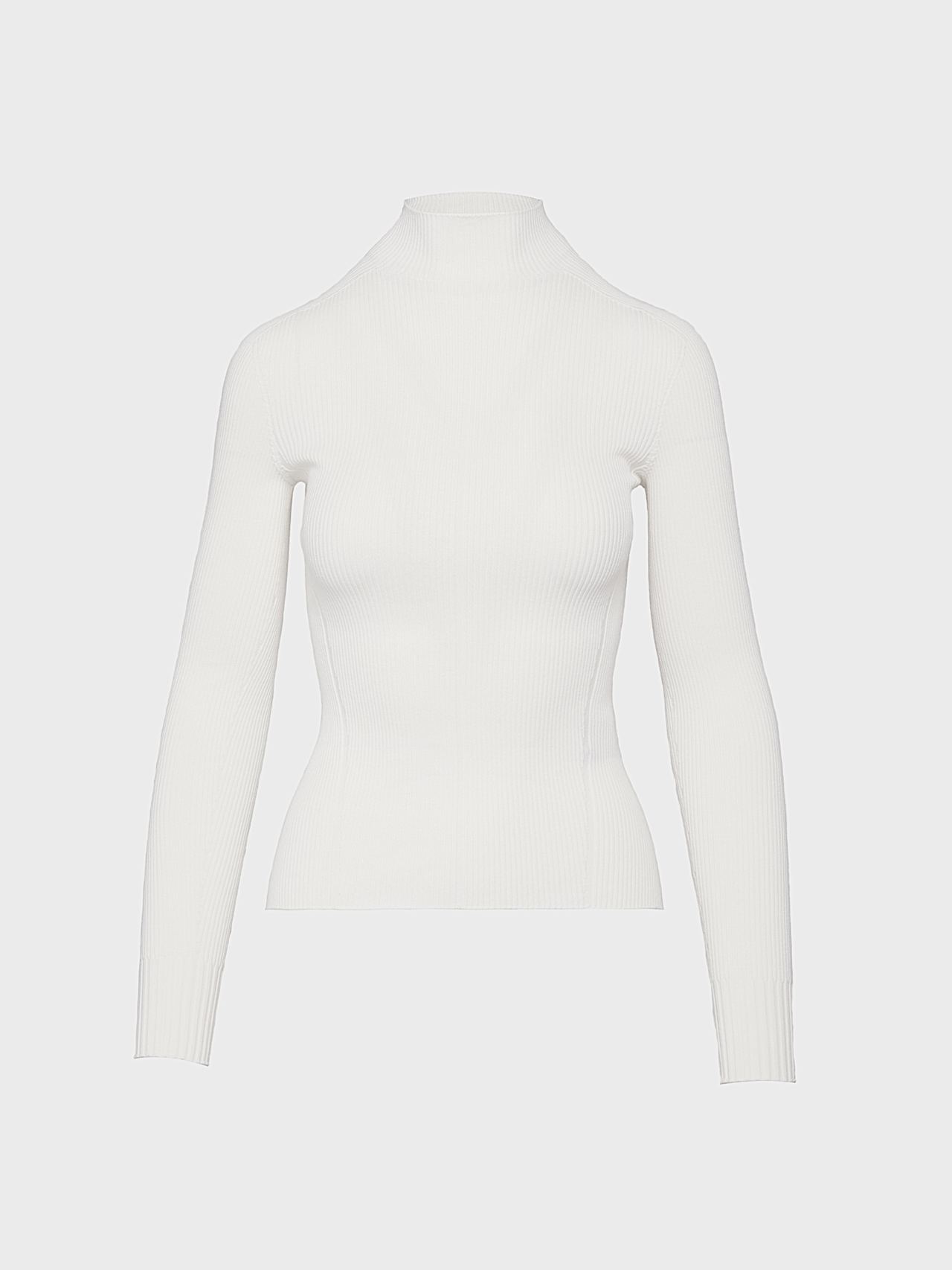 AlphaTauri | FIONA V1.Y9.02 | Jersey ligero de punto 3D con cuello alto in White for Mujer