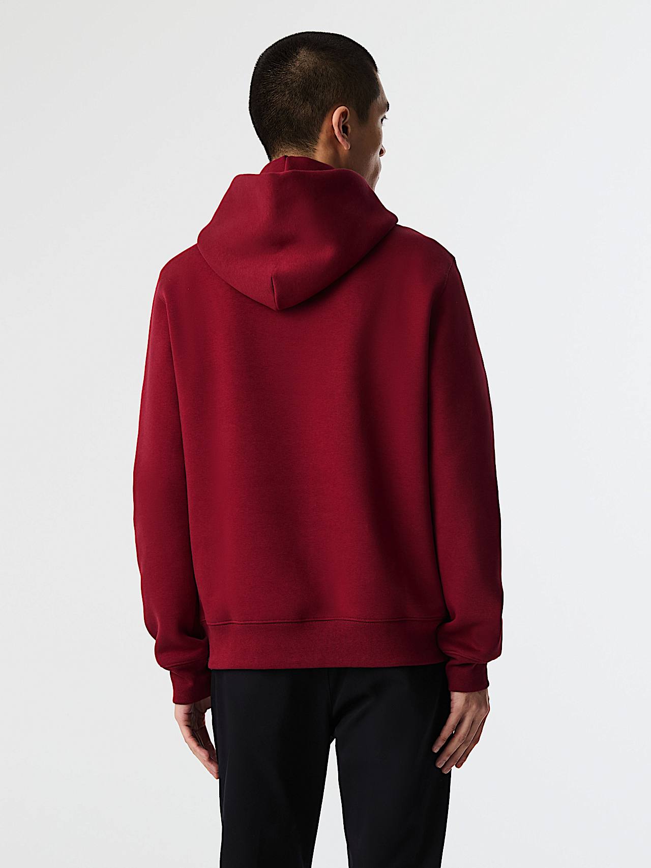 AlphaTauri | SHERO V2.Y8.02 | Signature Logo Hoodie in Dark Berry for Hombre AlphaTauri | SHERO V2.Y8.02 | Signature Logo Hoodie in Dark Berry for Hombre