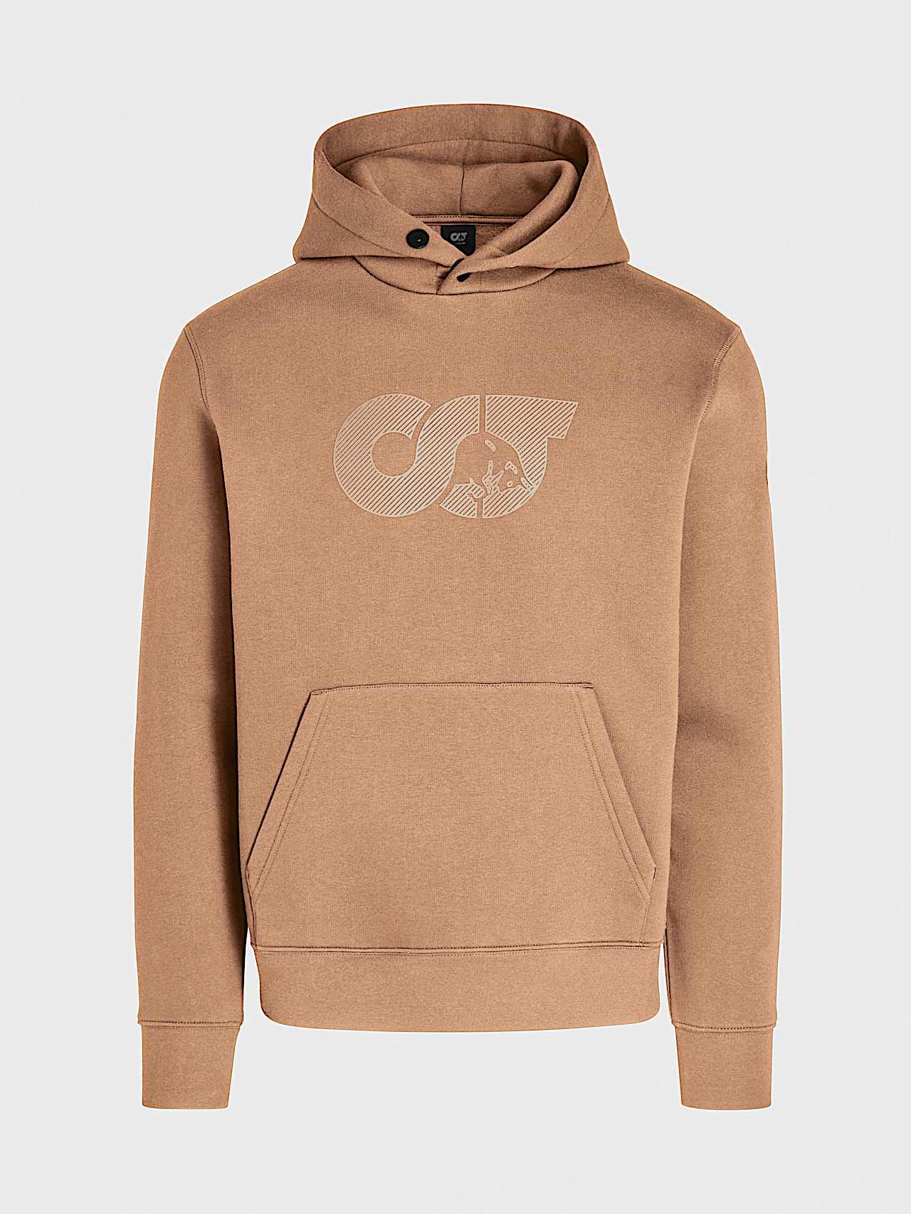 AlphaTauri | SHERO V2.Y8.02 | Signature Logo Hoodie in Camel for Hombre AlphaTauri | SHERO V2.Y8.02 | Signature Logo Hoodie in Camel for Hombre