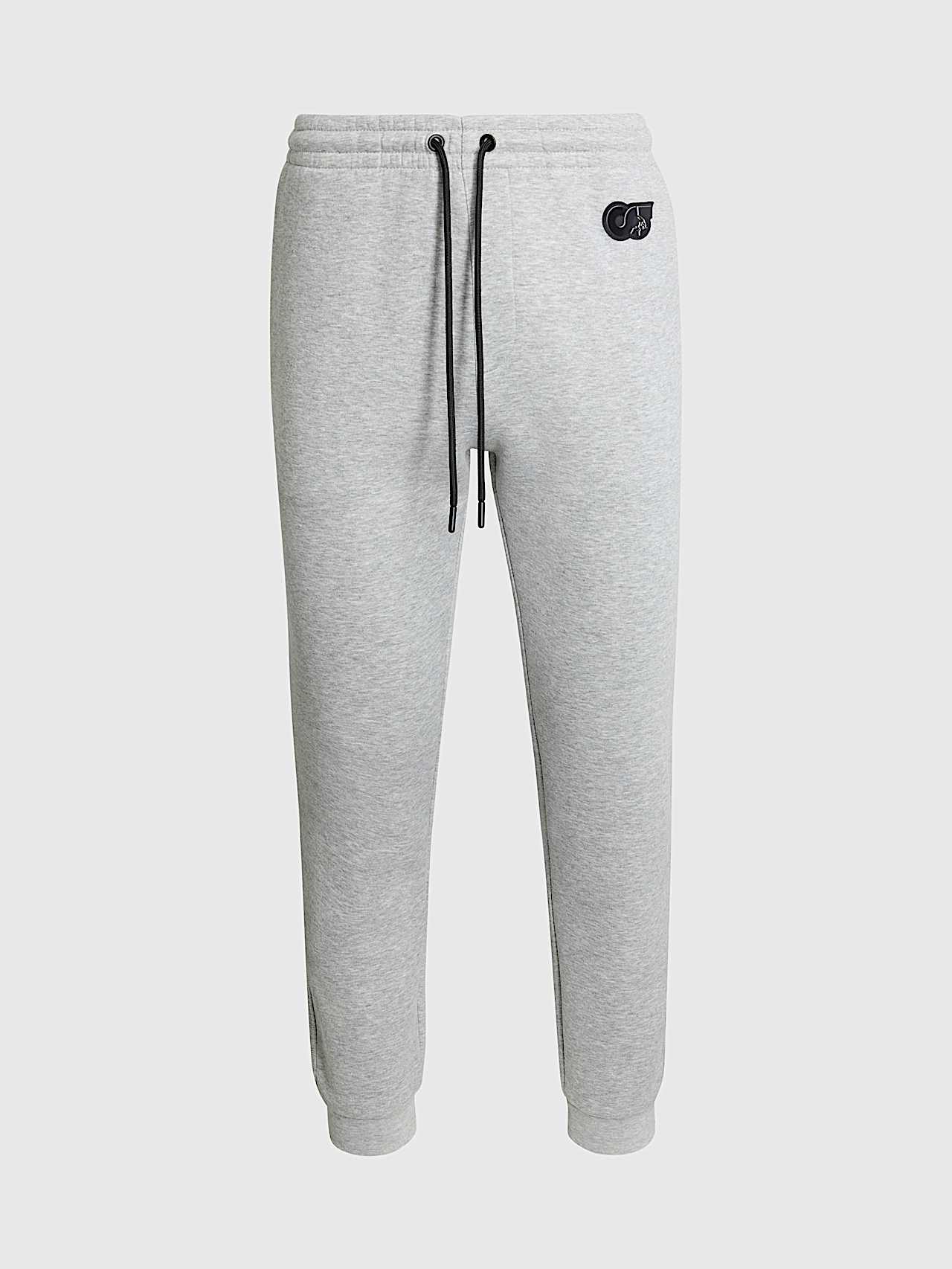 AlphaTauri | PHERO V2.Y8.02 | Signature Logo Sweatpants in Heather Grey for Hombre AlphaTauri | PHERO V2.Y8.02 | Signature Logo Sweatpants in Heather Grey for Hombre