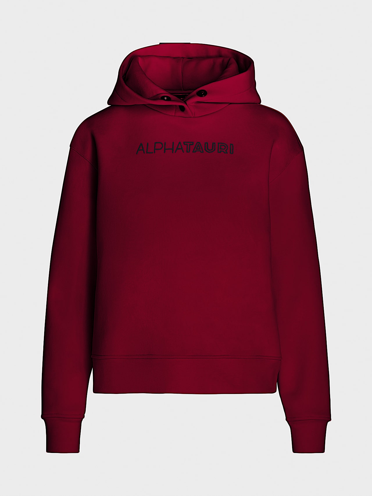 AlphaTauri | SERA V2.Y8.02 | Hoodie mit charakteristischem Logo in Dark Berry für Damen