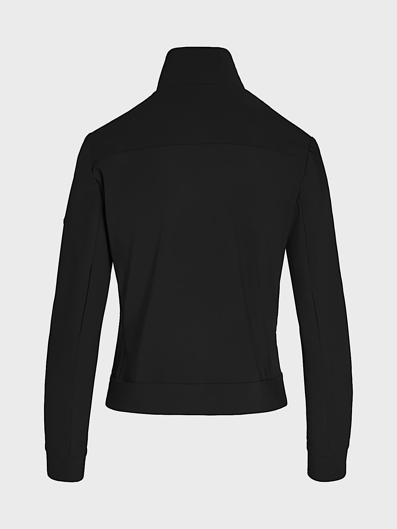 AlphaTauri | JEUTA V1.Y8.02 | Power Stretch Jersey Jacket with Front Padding in Black for Women