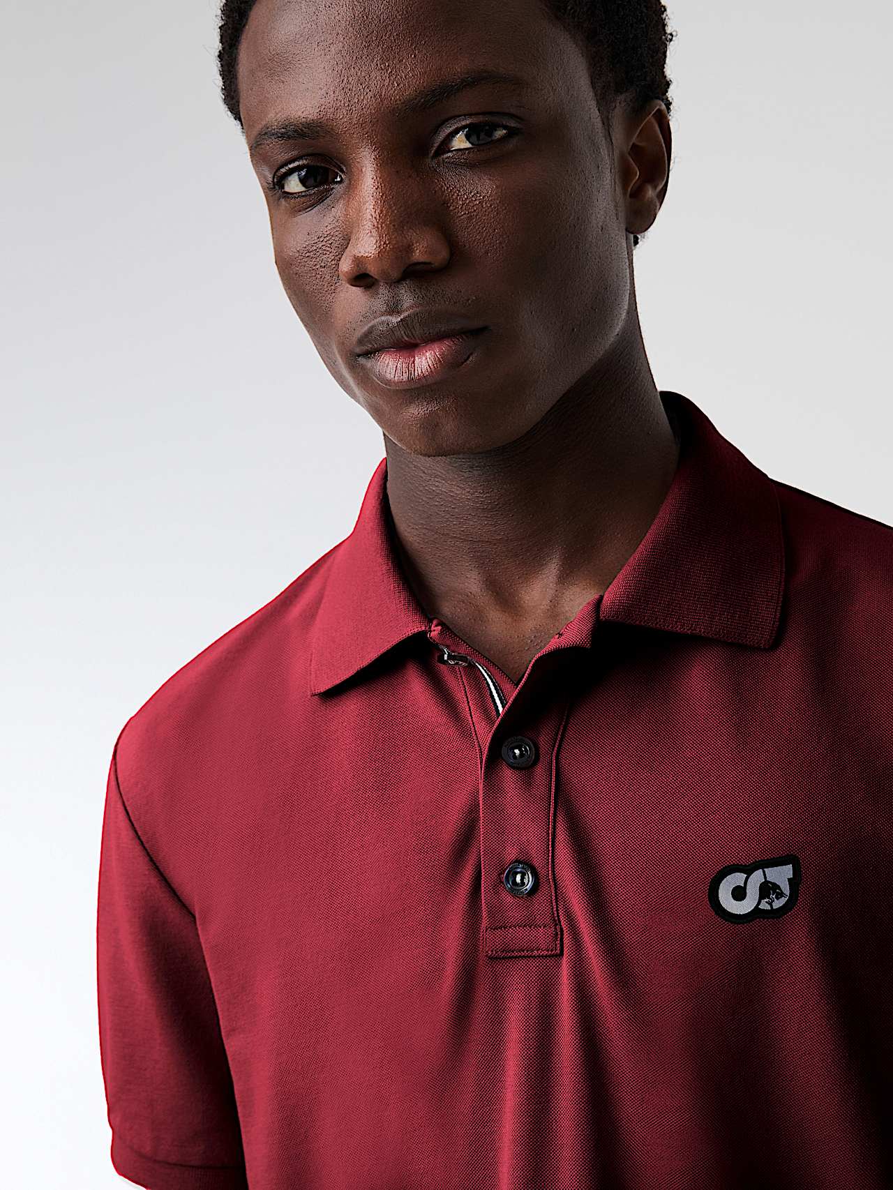 AlphaTauri | JUNX V2.Y9.01 | Piqué-Poloshirt in Dark Berry für Herren AlphaTauri | JUNX V2.Y9.01 | Piqué-Poloshirt in Dark Berry für Herren