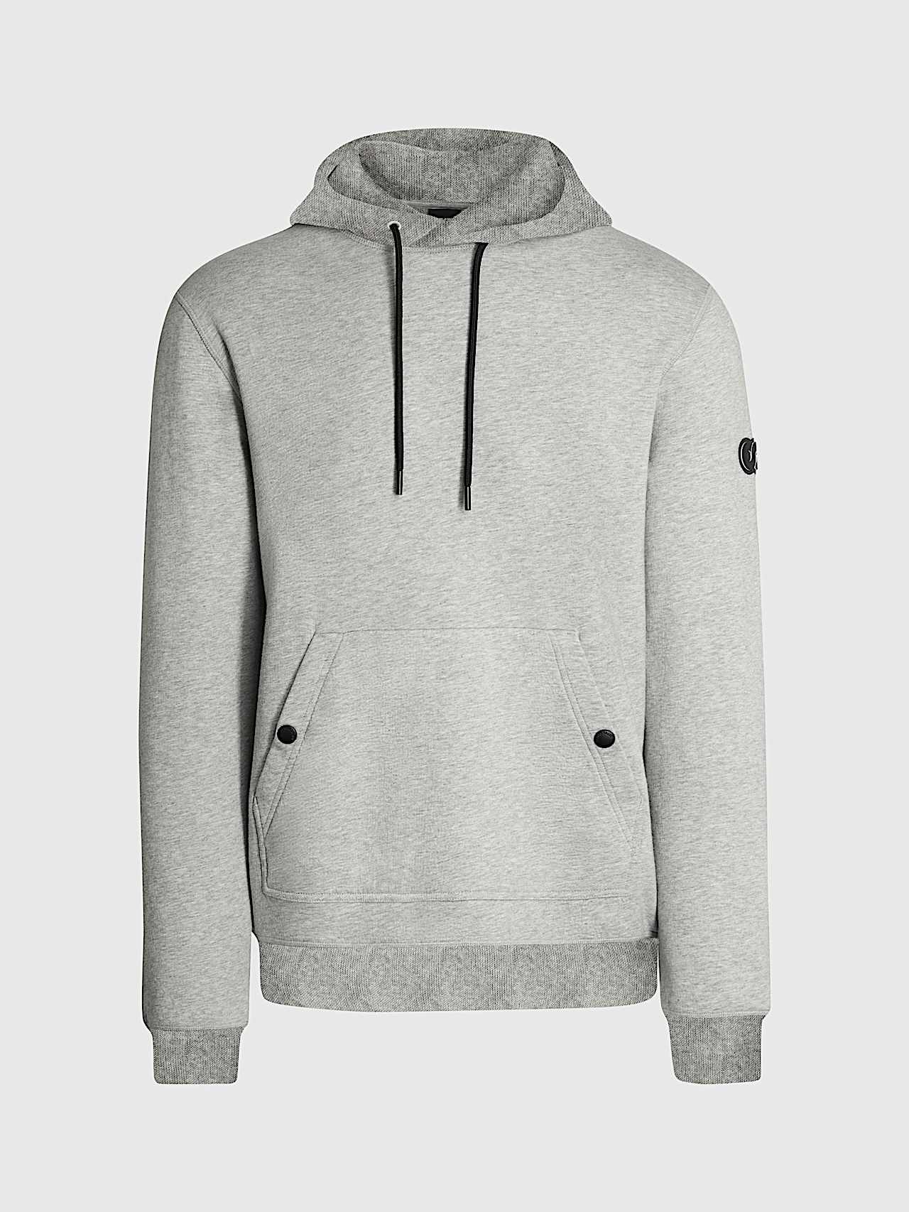 AlphaTauri | SEFOR V1.Y9.02 | Relaxed Fit Hoodie in Heather Grey for Hombre AlphaTauri | SEFOR V1.Y9.02 | Relaxed Fit Hoodie in Heather Grey for Hombre