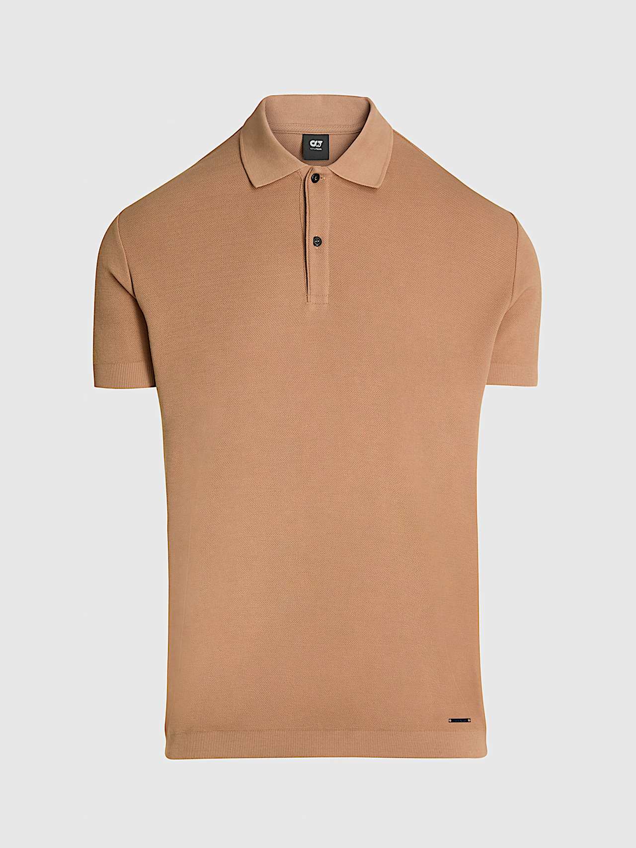 AlphaTauri | JEMMA V1.Y9.02 | Piqué Polo-Shirt in Camel for Hombre AlphaTauri | JEMMA V1.Y9.02 | Piqué Polo-Shirt in Camel for Hombre
