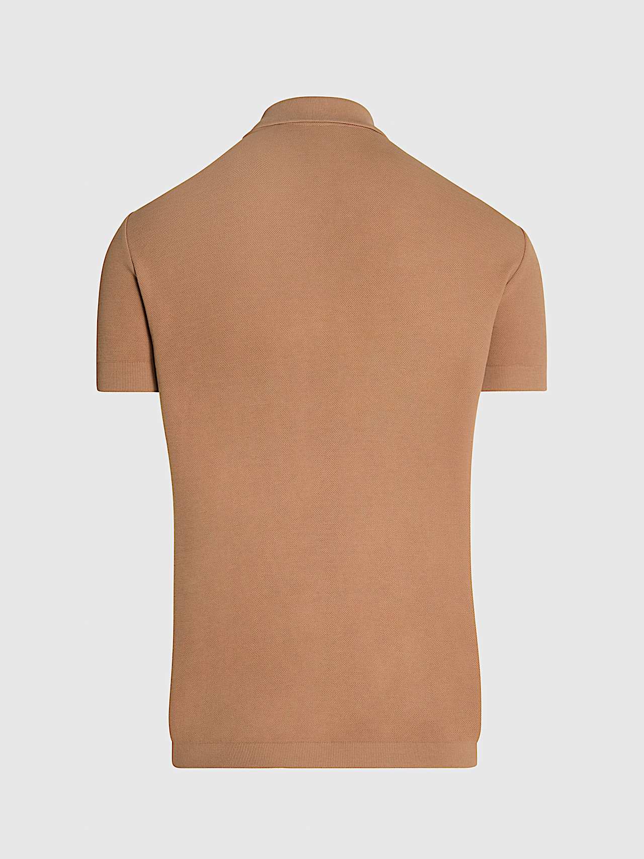AlphaTauri | JEMMA V1.Y9.02 | Piqué Polo-Shirt in Camel for Hombre AlphaTauri | JEMMA V1.Y9.02 | Piqué Polo-Shirt in Camel for Hombre