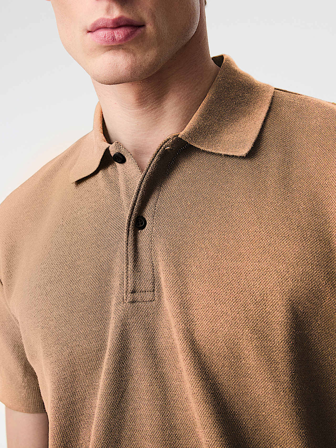 AlphaTauri | JEMMA V1.Y9.02 | Polo de piqué in Camel for Hombre