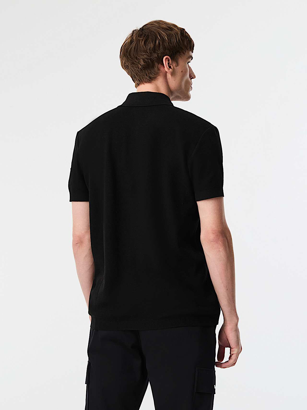 AlphaTauri | JEMMA V1.Y9.02 | Piqué Polo-Shirt in Black for Hombre AlphaTauri | JEMMA V1.Y9.02 | Piqué Polo-Shirt in Black for Hombre