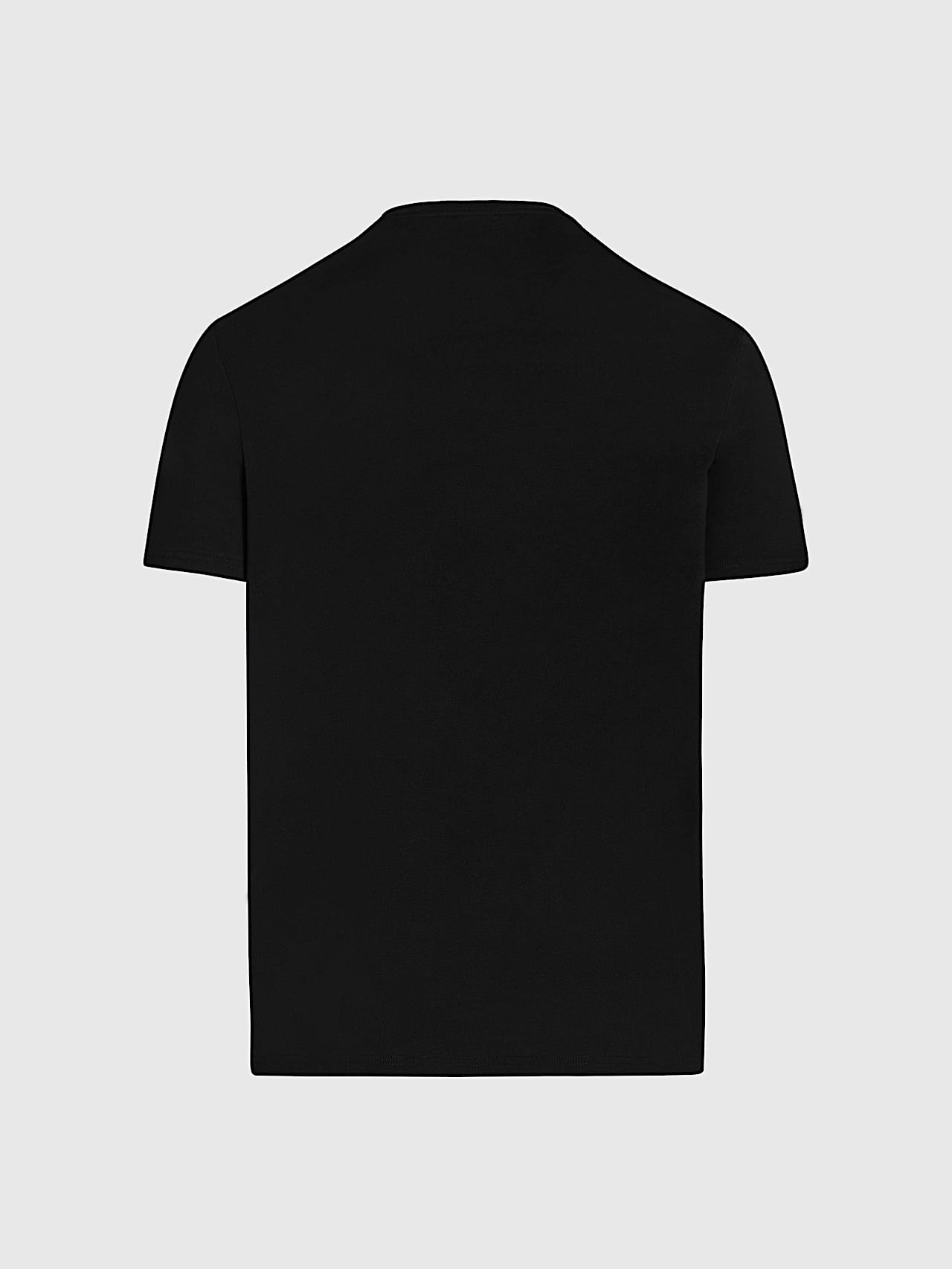 AlphaTauri | JOTTA V2.Y9.02 | Organic Cotton Logo T-Shirt in Black for Homme AlphaTauri | JOTTA V2.Y9.02 | Organic Cotton Logo T-Shirt in Black for Homme